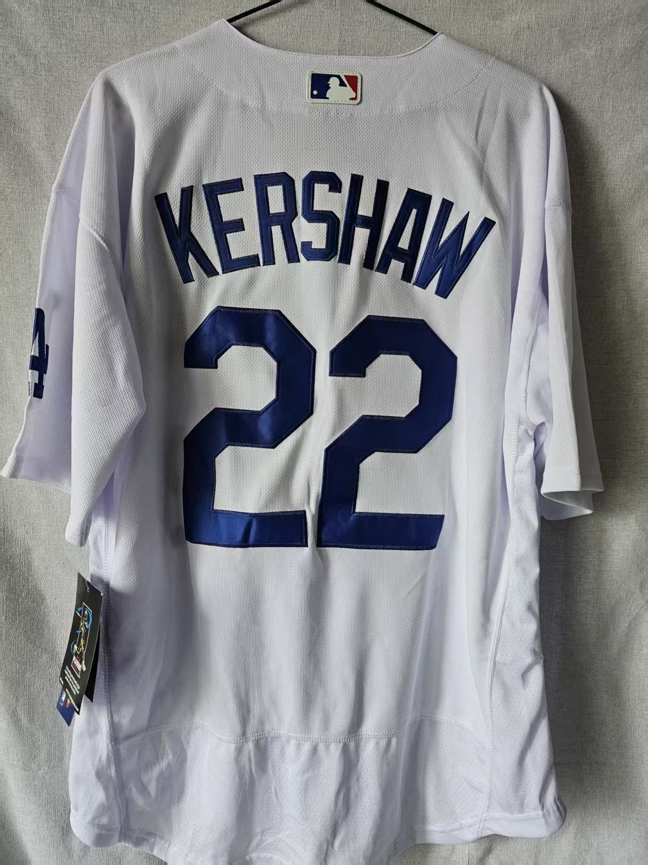 Los Angeles Dodgers 22 Kershaw Jersey White