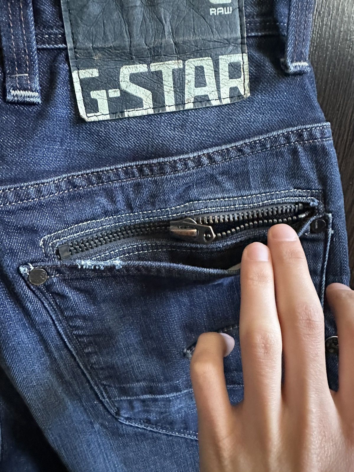 G-Star × Vintage G-Star Raw 5204, Rare Vintage G-Star Raw 01 Jeans Size US 30 / EU 46 - 8 Thumbnail