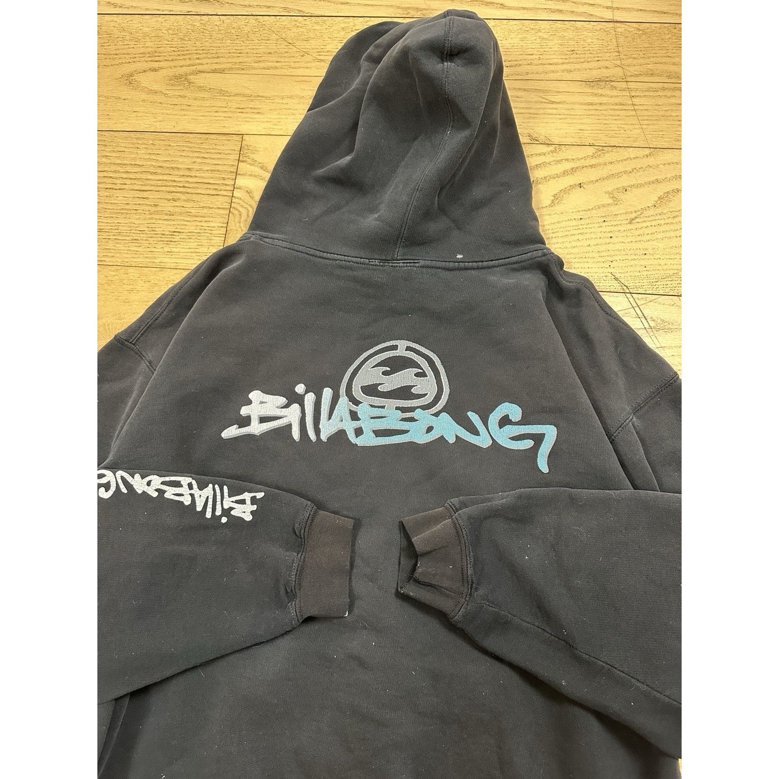 Billabong × Vintage Vintage y2k Billabong surf hoodie Size US L / EU 52-54 / 3 - 4 Thumbnail