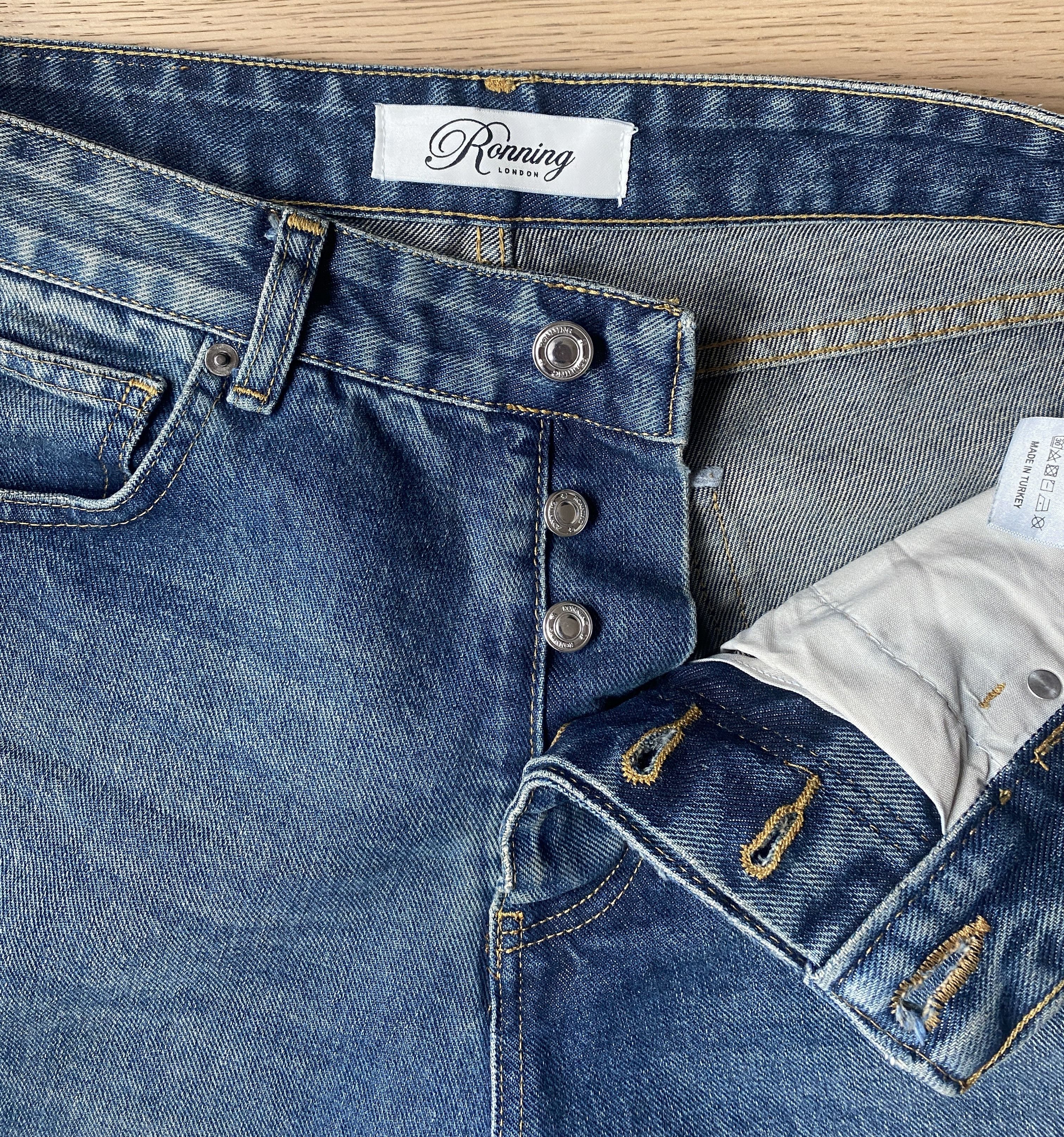Ronning Classic Jeans - Distressed Denim Size US 32 / EU 48 - 8 Thumbnail