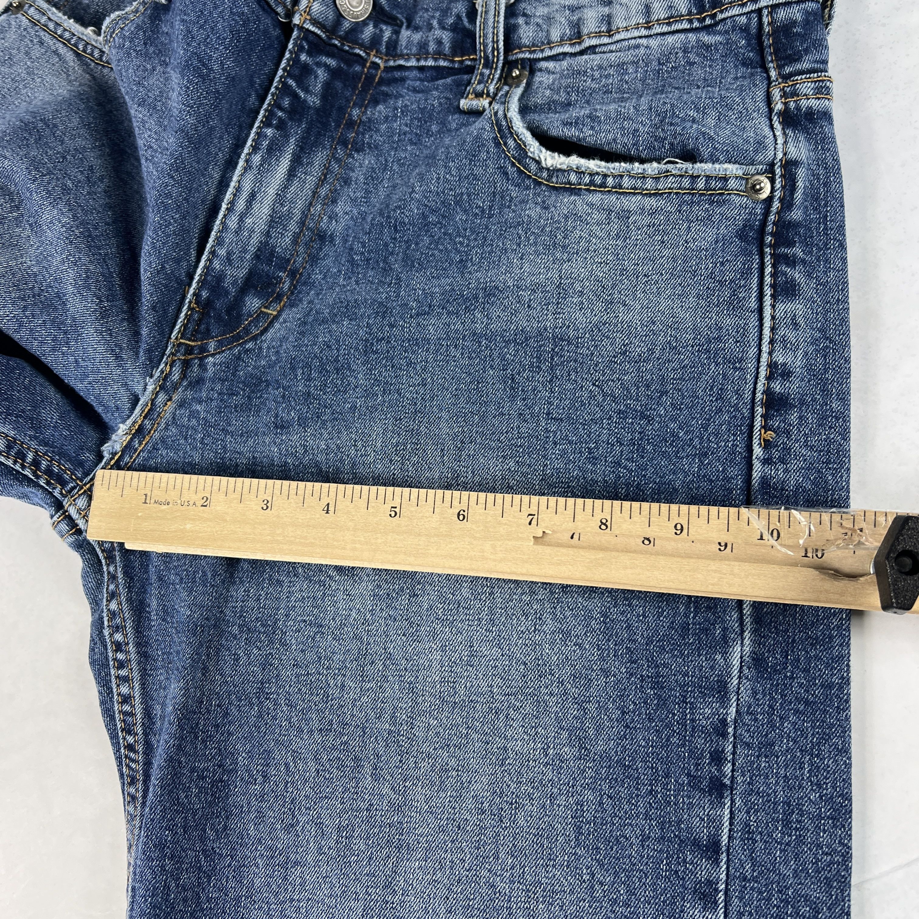 Levi's Levi's Jeans 505 Straight Leg Blue Faded Stretch Denim Size US 32 / EU 48 - 23 Thumbnail