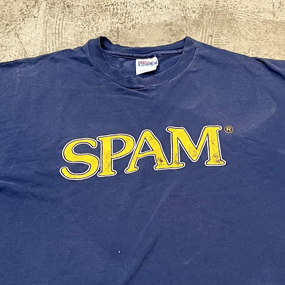 Vintage VINTAGE SINGLE STITCH SPAM TEE! Size US XL / EU 56 / 4 - 3 Thumbnail