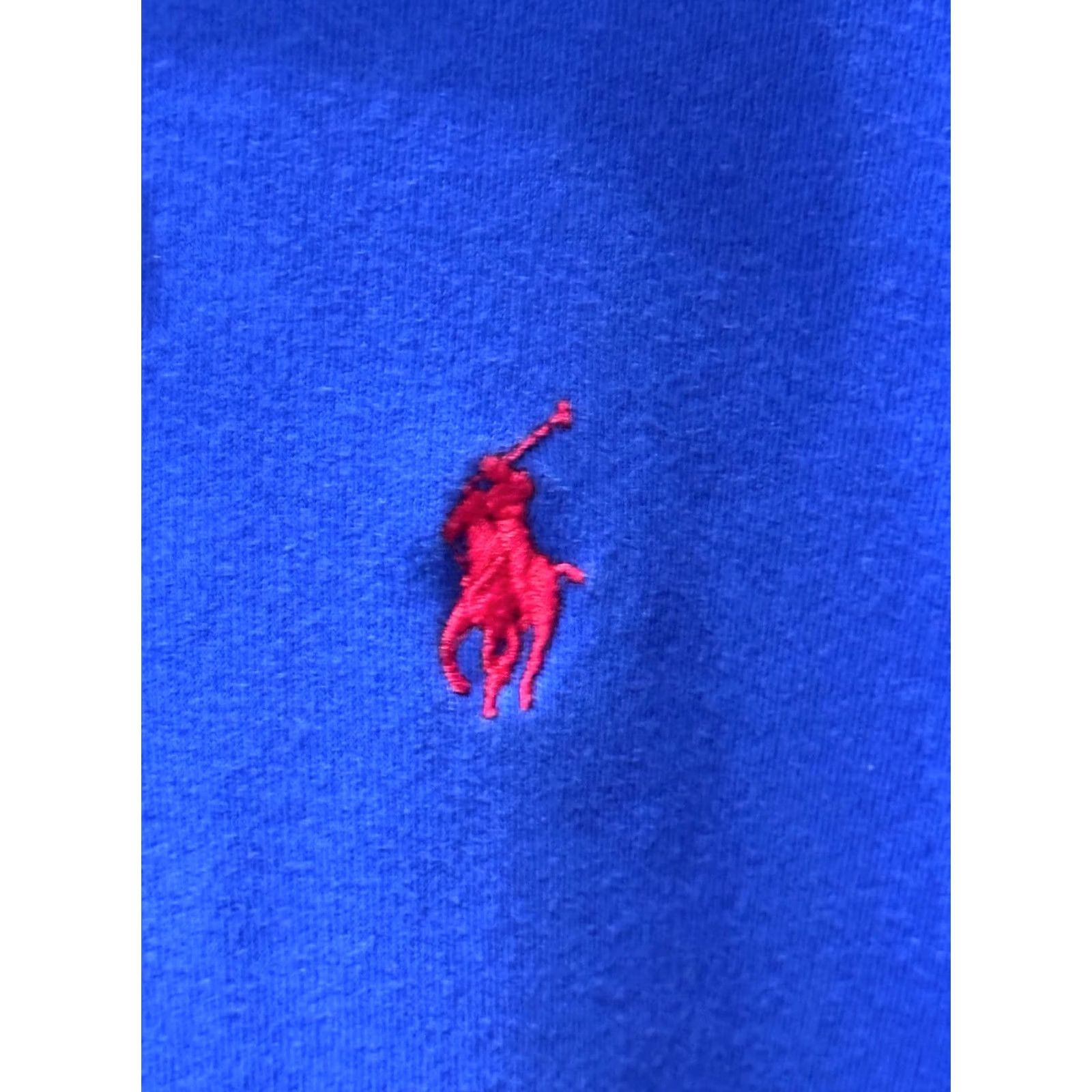 Polo Ralph Lauren Polo Shirt Polo Ralph Lauren POLO SHIRT Medium M Royal Blue Red Ponjy Multicolor Long Sleeve Mens Size US M / EU 48-50 / 2 - 2 Thumbnail