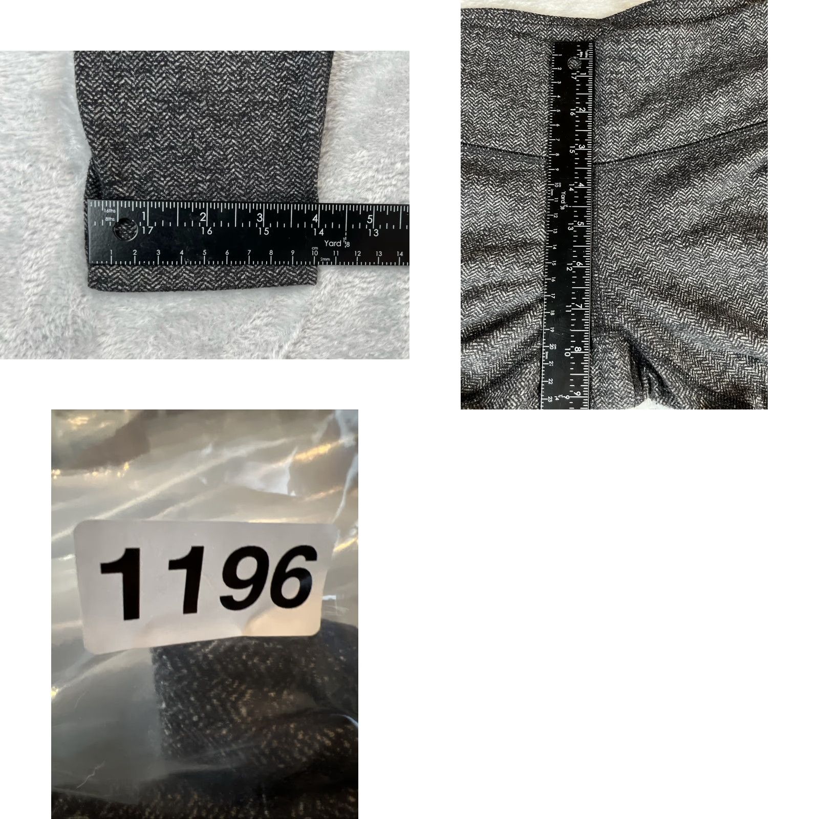 Lululemon Lululemon Leggings Womens Size 8 Charcoal Gray Herringbone Fitness Yoga Align II 25 Size 30" / US 8 / IT 44 - 8 Thumbnail
