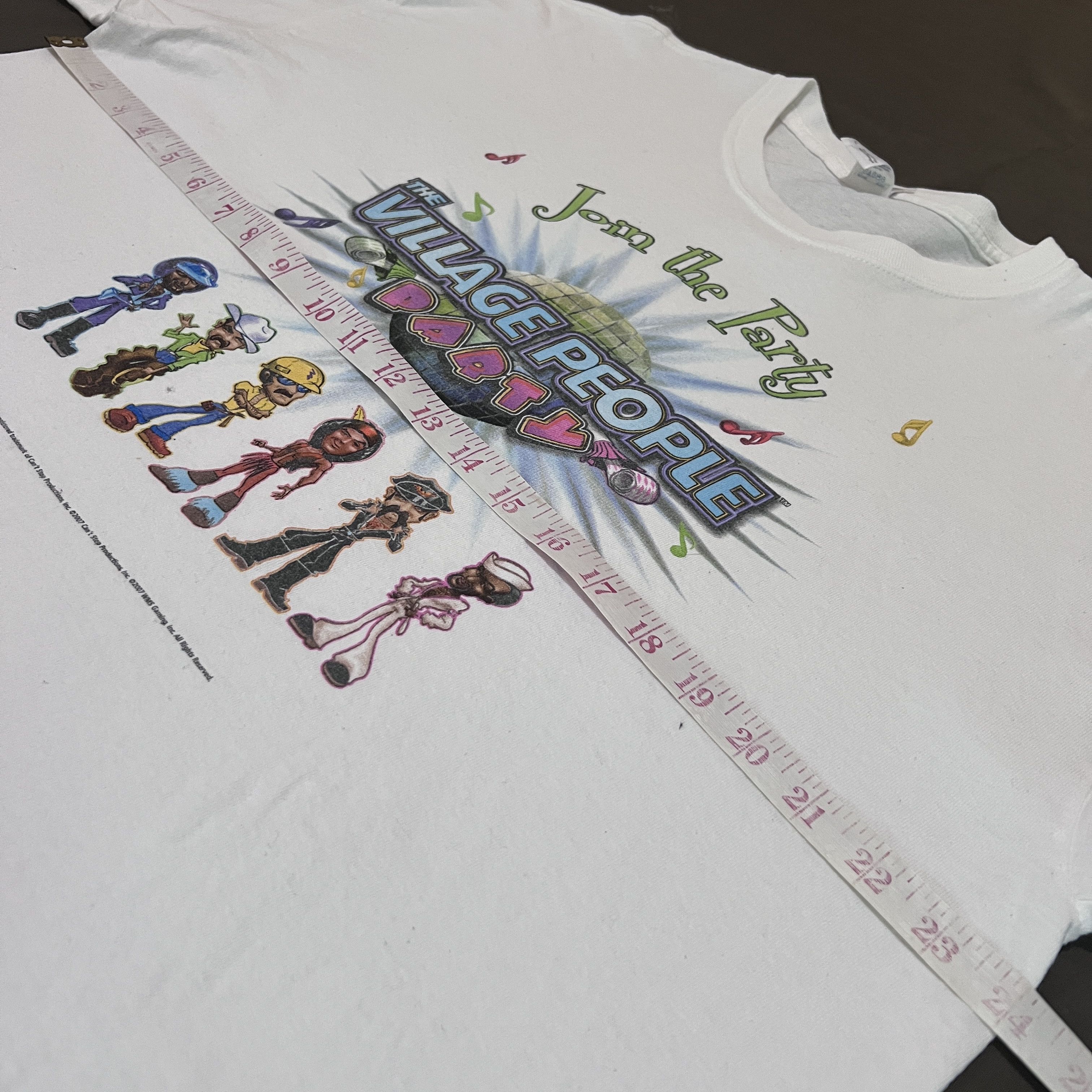 Band Tees Vintage Y2K Village People Promo Tee XL Disco Soul Jazz R&B Size US XL / EU 56 / 4 - 6 Thumbnail