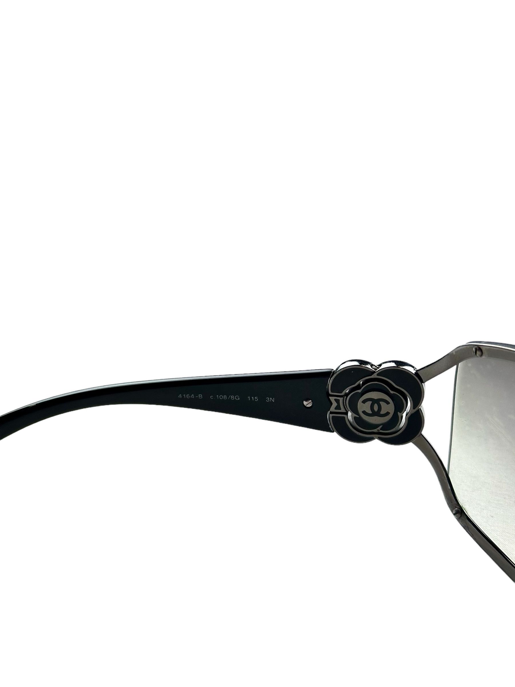 Chanel Chanel mask flowers swarovski sunglasses Size ONE SIZE - 10 Thumbnail