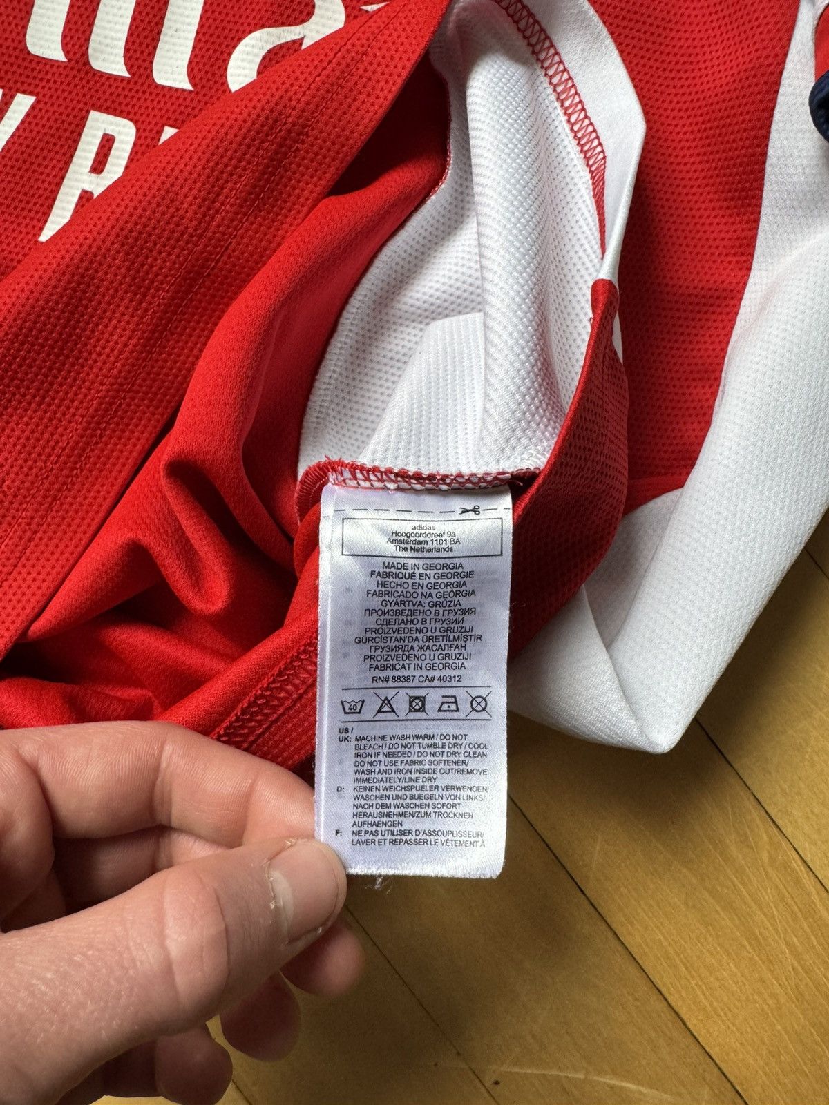 Adidas Adidas Arsenal Home Jersey 2021/22 Size US M / EU 48-50 / 2 - 8 Thumbnail