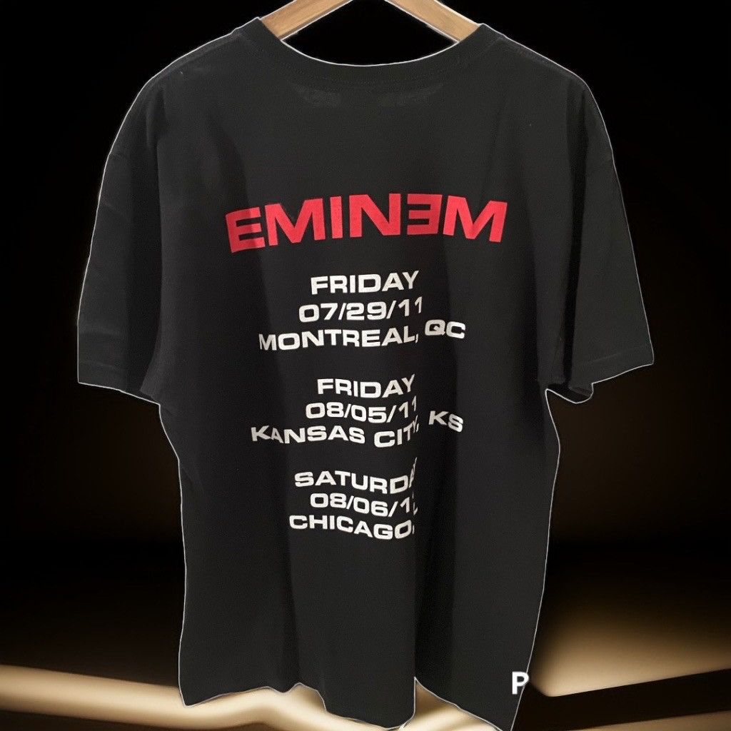 Anvil × Eminem × Rap Tees Eminem Tour 2011 Rap Tee Size US L / EU 52-54 / 3 - 4 Thumbnail
