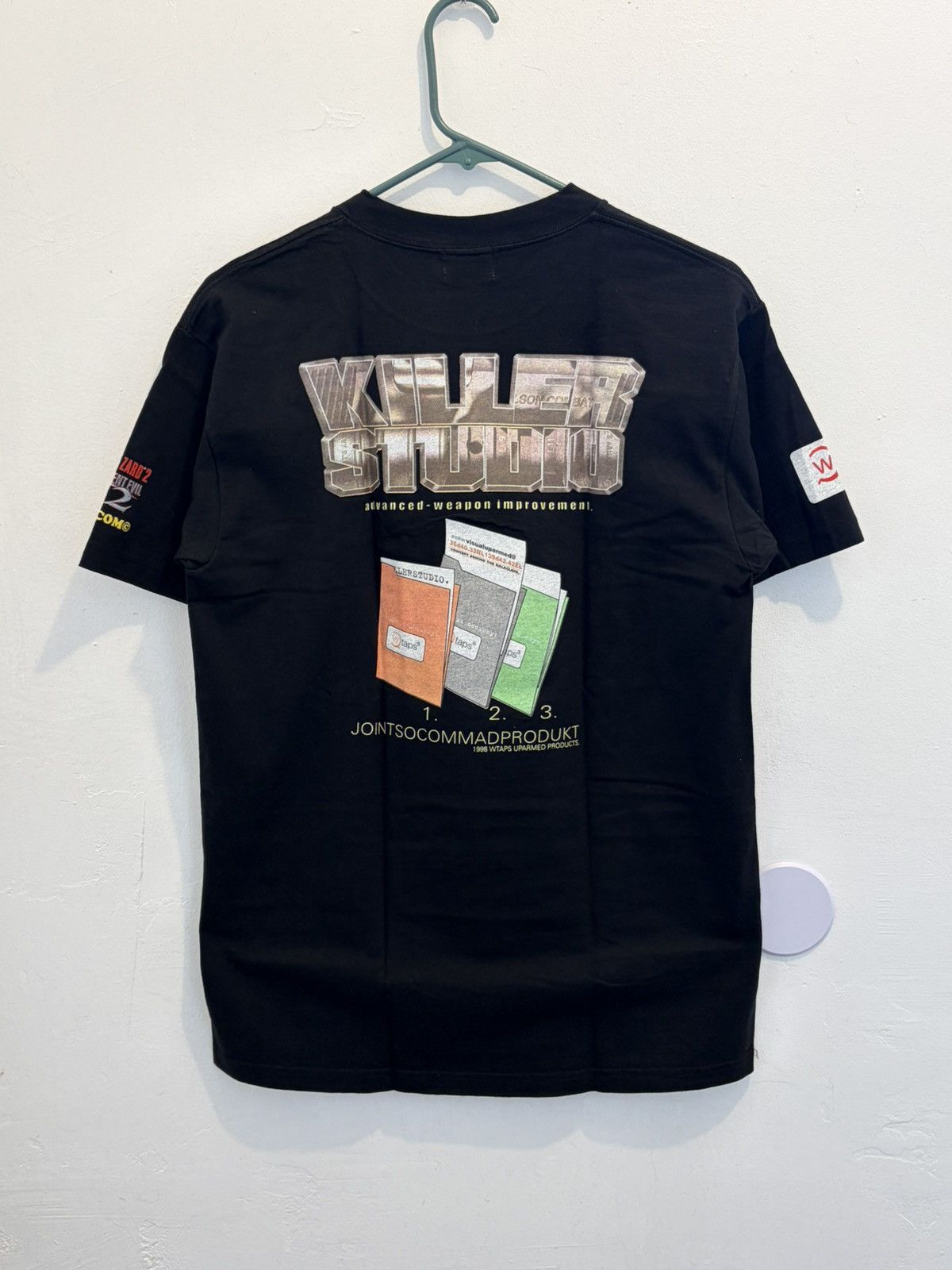 Wtaps resident evil 2 wtaps biohazard tee Size US M / EU 48-50 / 2 - 2 Thumbnail
