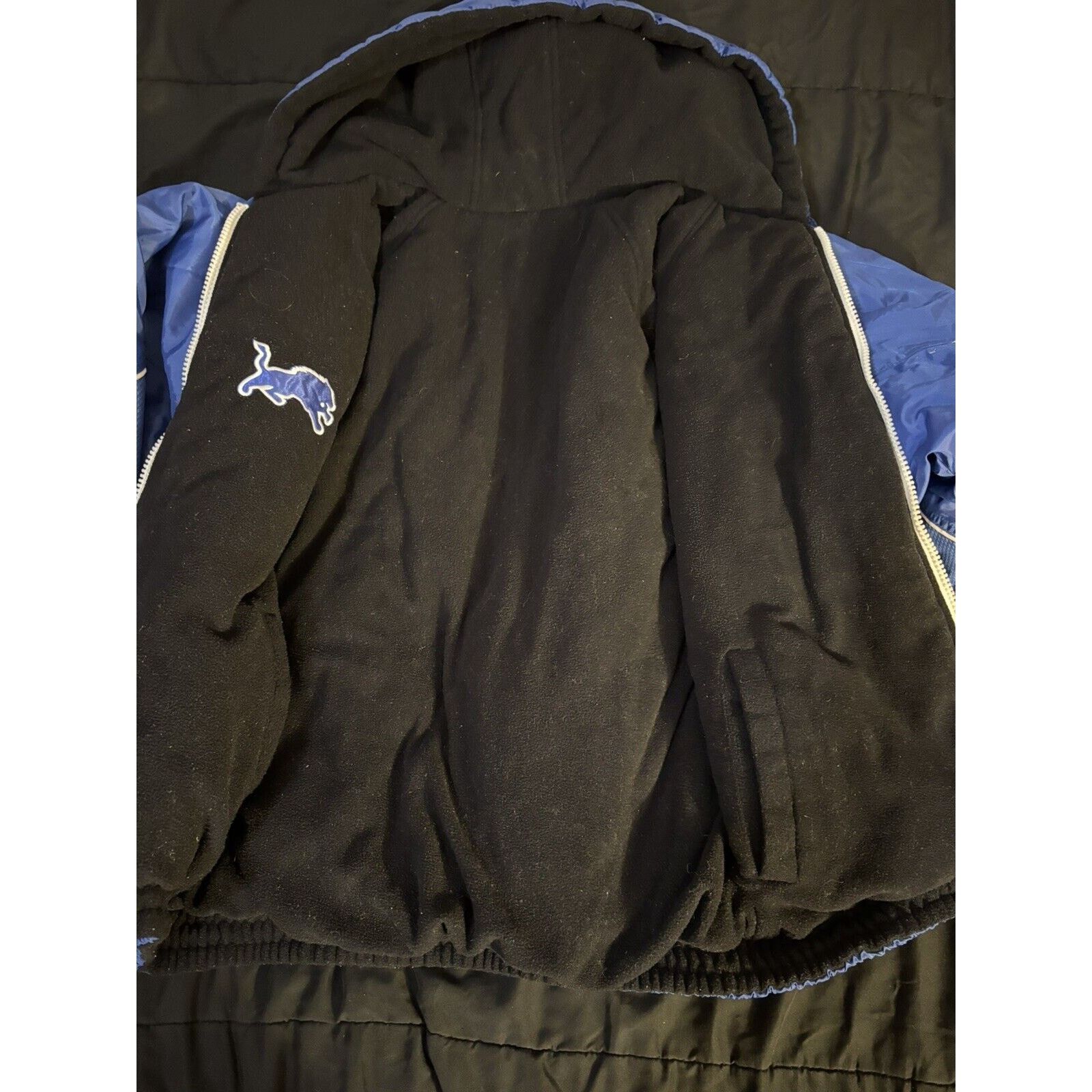 NFL Vintage 90s Detroit Lions Pro Player REVERSIBLE Jacket Size US XL / EU 56 / 4 - 11 Thumbnail