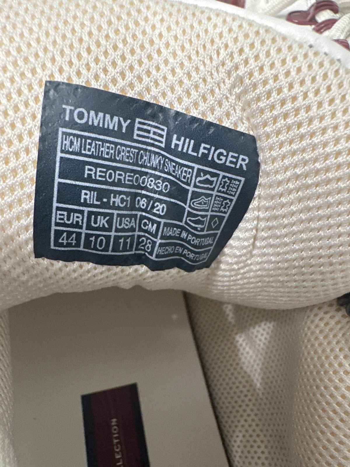 Tommy Hilfiger Tommy Hilfiger Hand-Dipped Chunky Crest Sneakers Size US 11 / EU 44 - 6 Thumbnail
