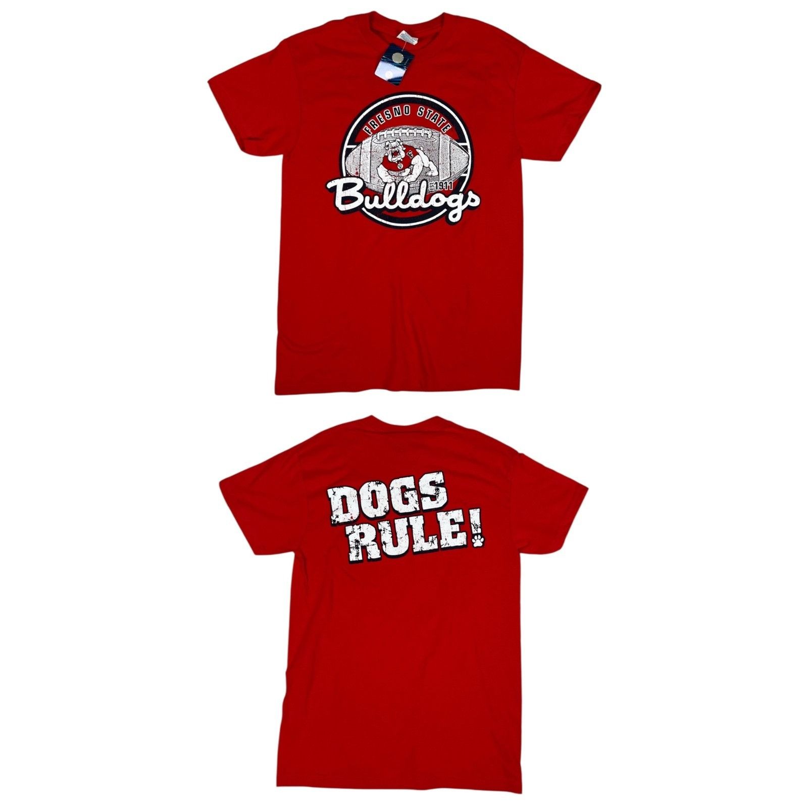 Pro Player Vintage Fresno State Bulldogs T-Shirt Size Small Double Side Size US S / EU 44-46 / 1 - 1 Thumbnail
