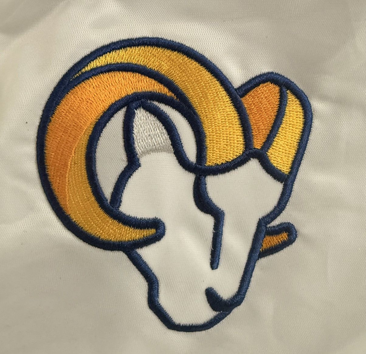 Starter Vintage STARTER Los Angeles Rams Satin Full Snap Jacket Size US XXL / EU 58 / 5 - 3 Thumbnail