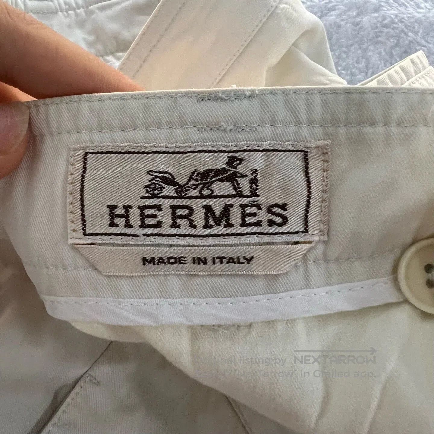 Hermes hermes solid color shorts in excellent condition. Size US 36 / EU 52 - 3 Thumbnail