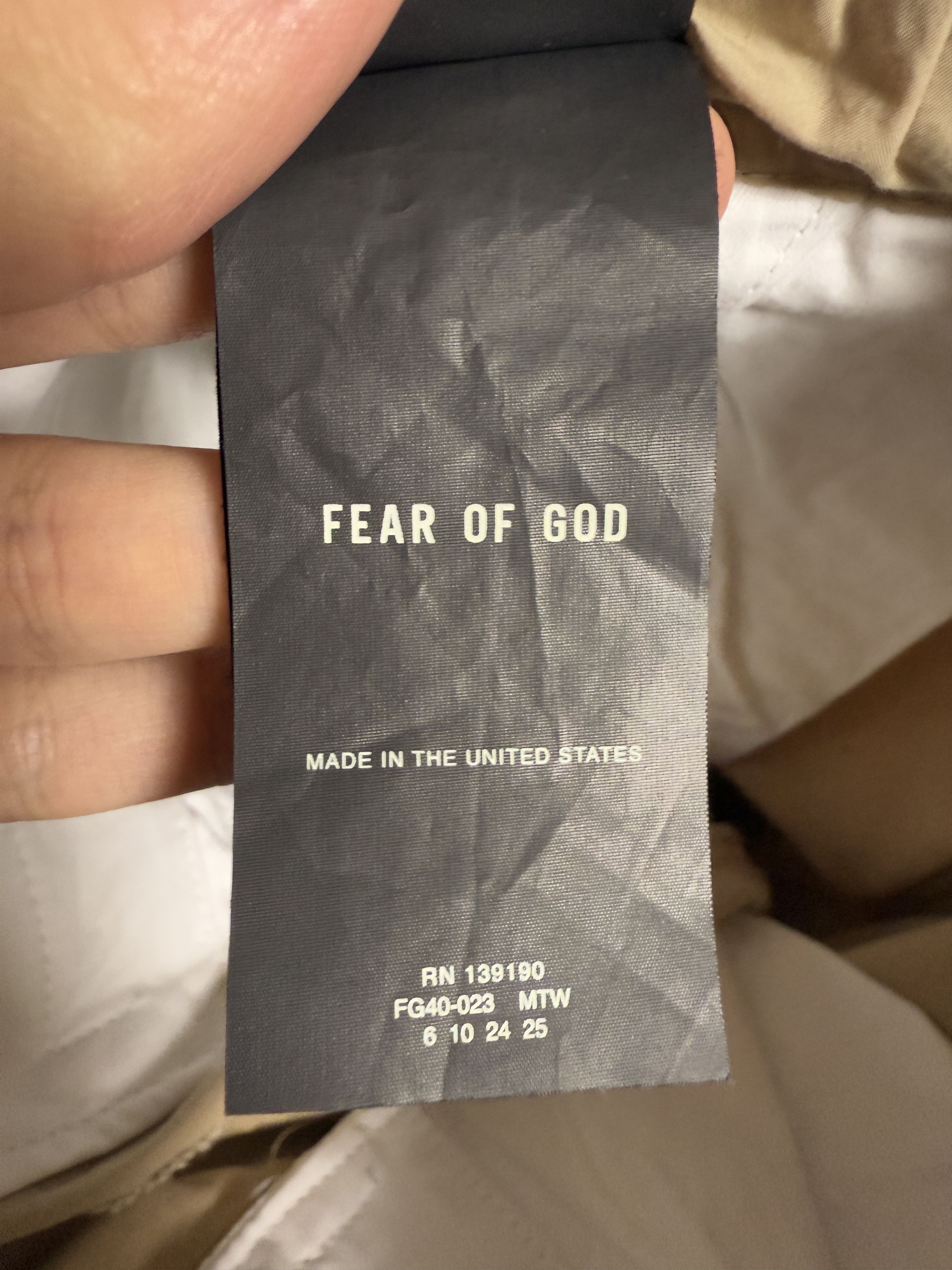 Fear of God Fear of God 7th Bondage Pant Size US 34 / EU 50 - 6 Thumbnail