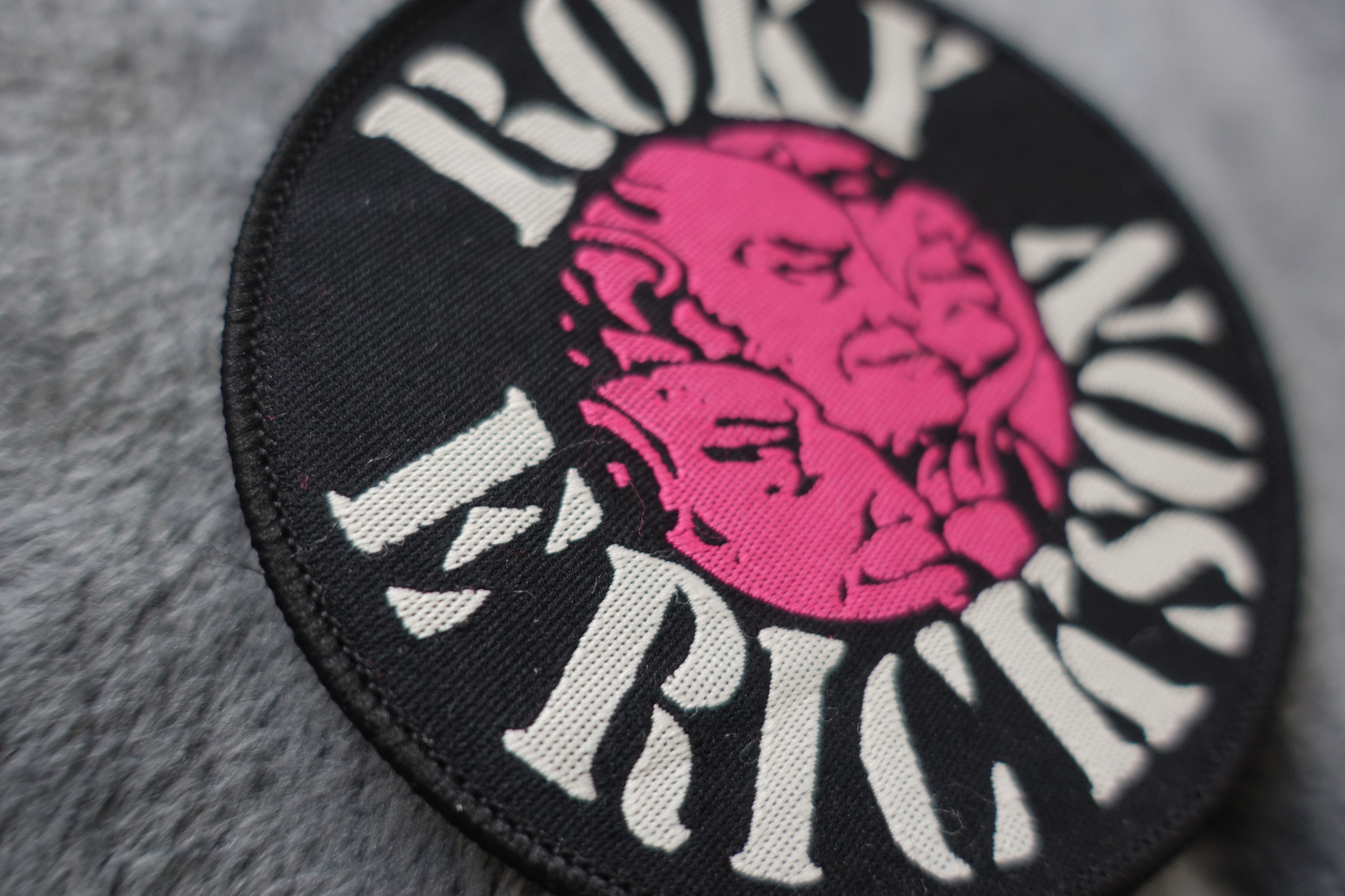 Band Tees Roky Erickson round woven patch Psychedelic Rock Size ONE SIZE - 2 Thumbnail