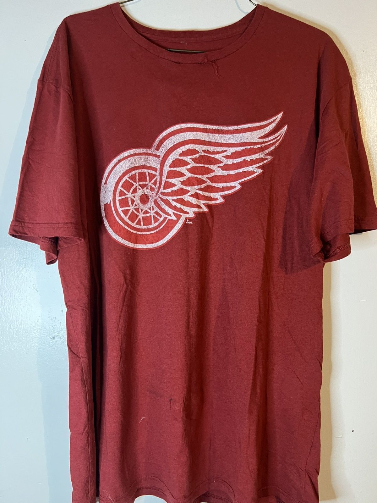 Reebok Mens Xl Detroit Red Wings Tshirt Size US XL / EU 56 / 4 - 1 Thumbnail