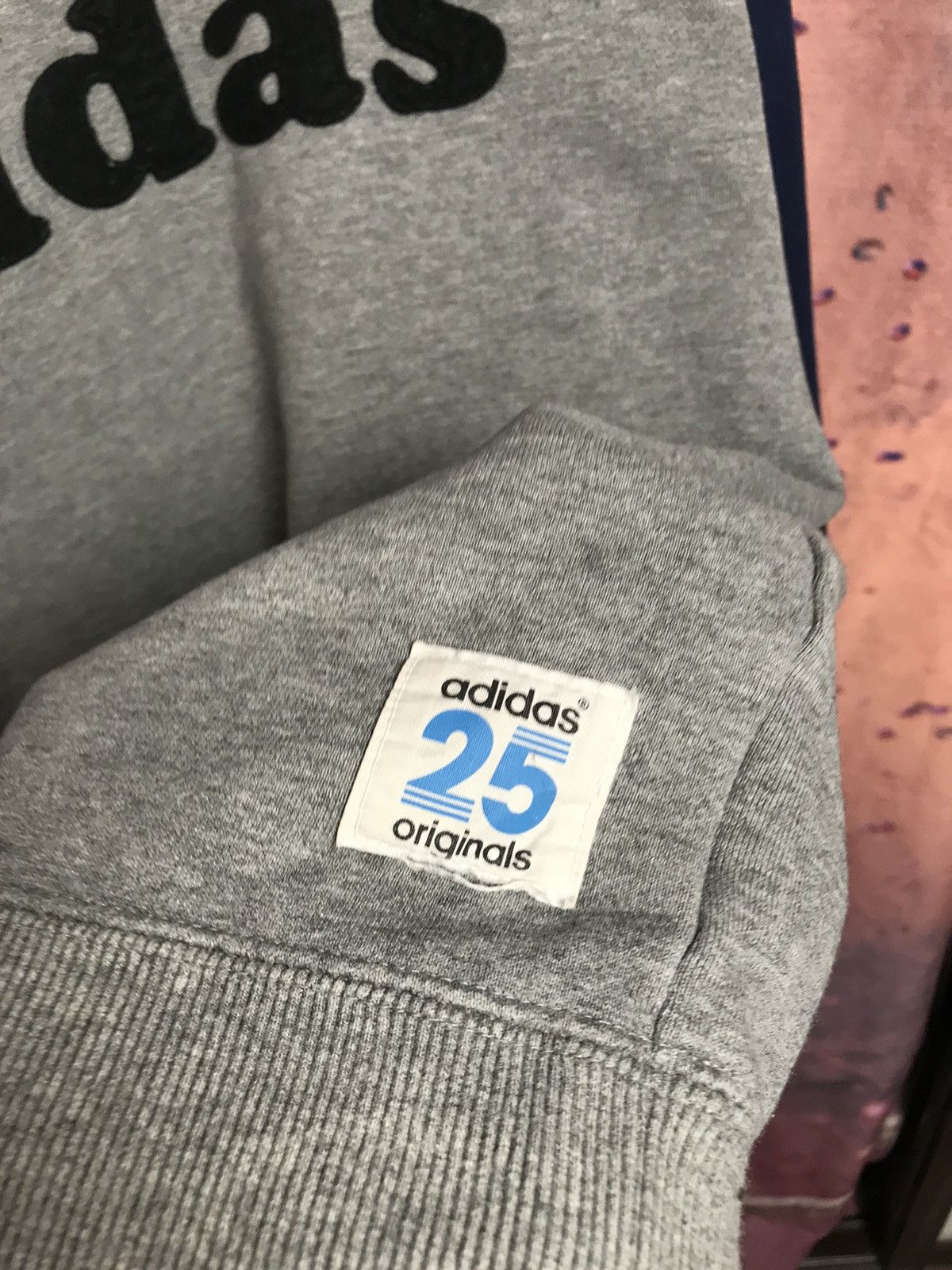 Adidas × Vintage Vintage Adidas streetwear sweatshirt Size US L / EU 52-54 / 3 - 3 Thumbnail