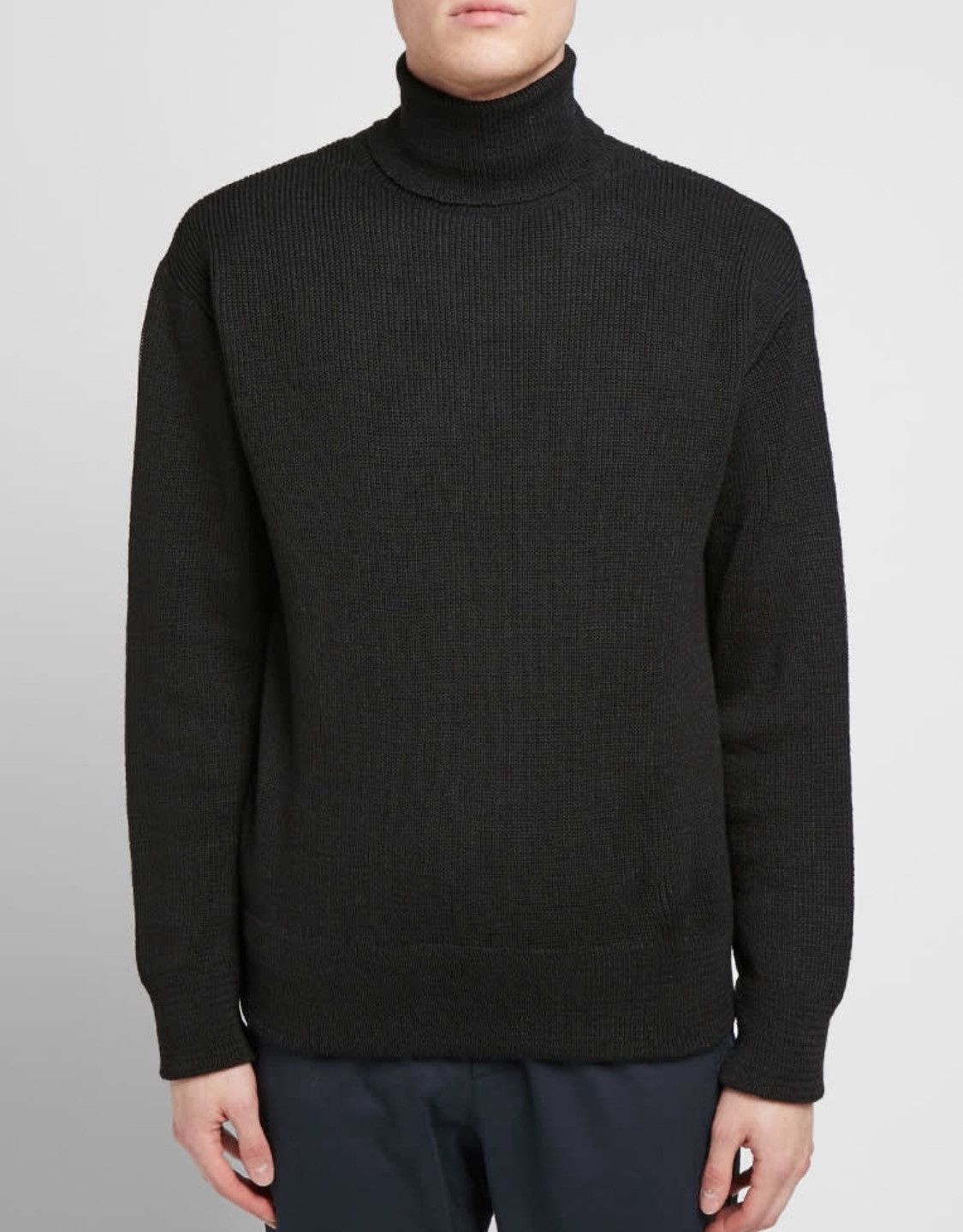 image of Our Legacy Submarine Rollneck in Black, Men's (Size Small)