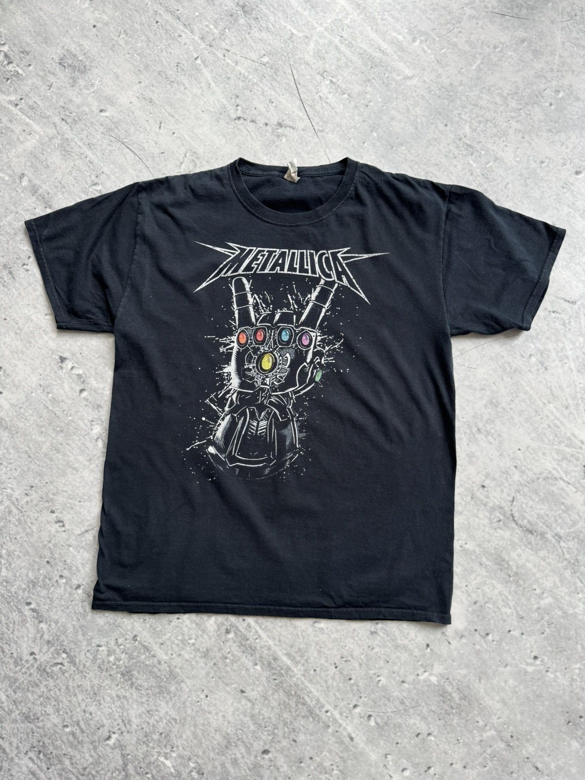 Fruit Of The Loom × Metallica × Vintage Metallica big logo tour tee hand Size US L / EU 52-54 / 3 - 1 Thumbnail