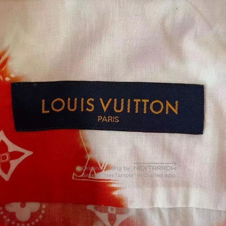 Louis Vuitton Louis Vuitton Red Short Sleeve Shirt. Size US L / EU 52-54 / 3 - 4 Thumbnail