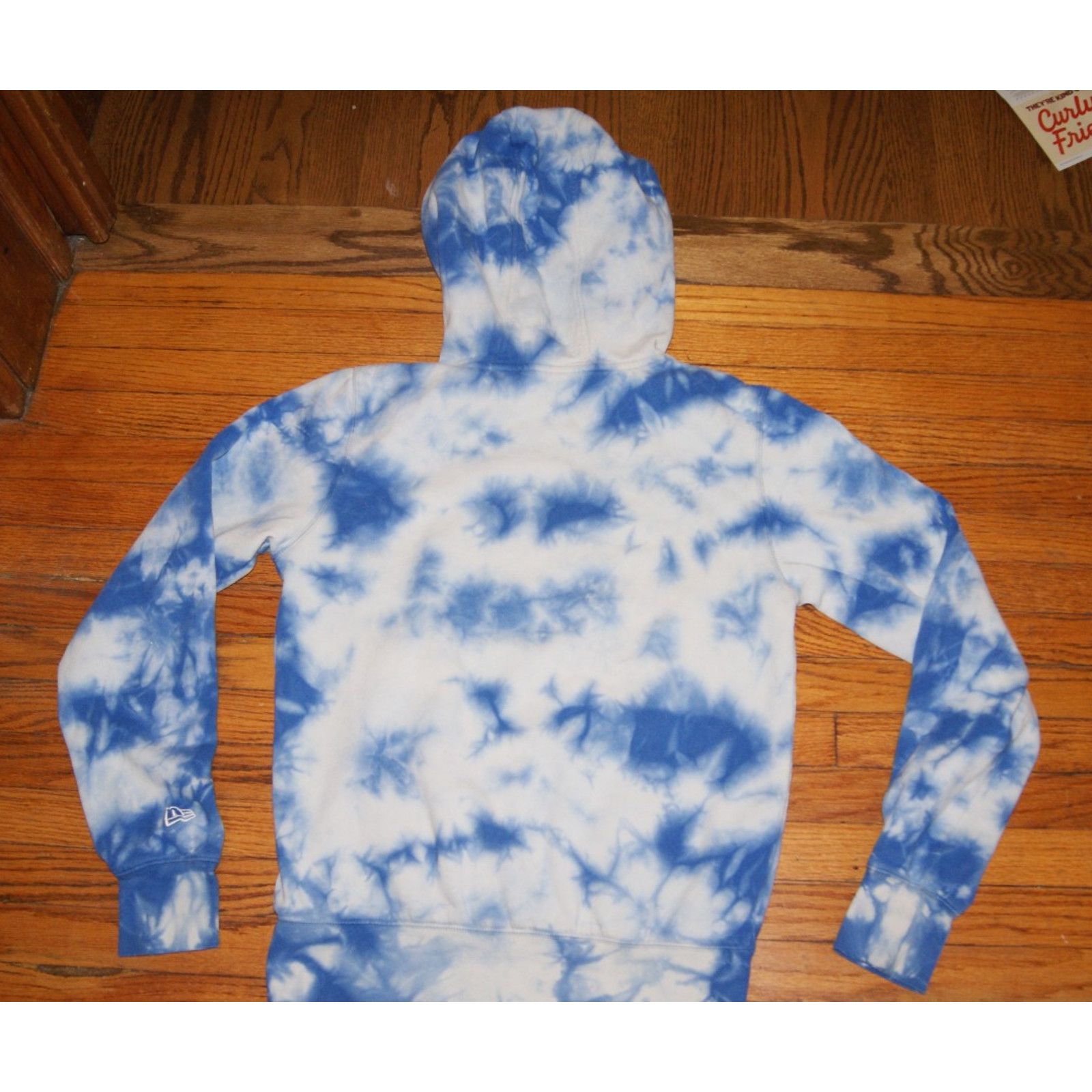 New Era Chicago Cubs New Era Blue White Tie Dye S Hoodie Sweatshirt Size US S / EU 44-46 / 1 - 3 Thumbnail