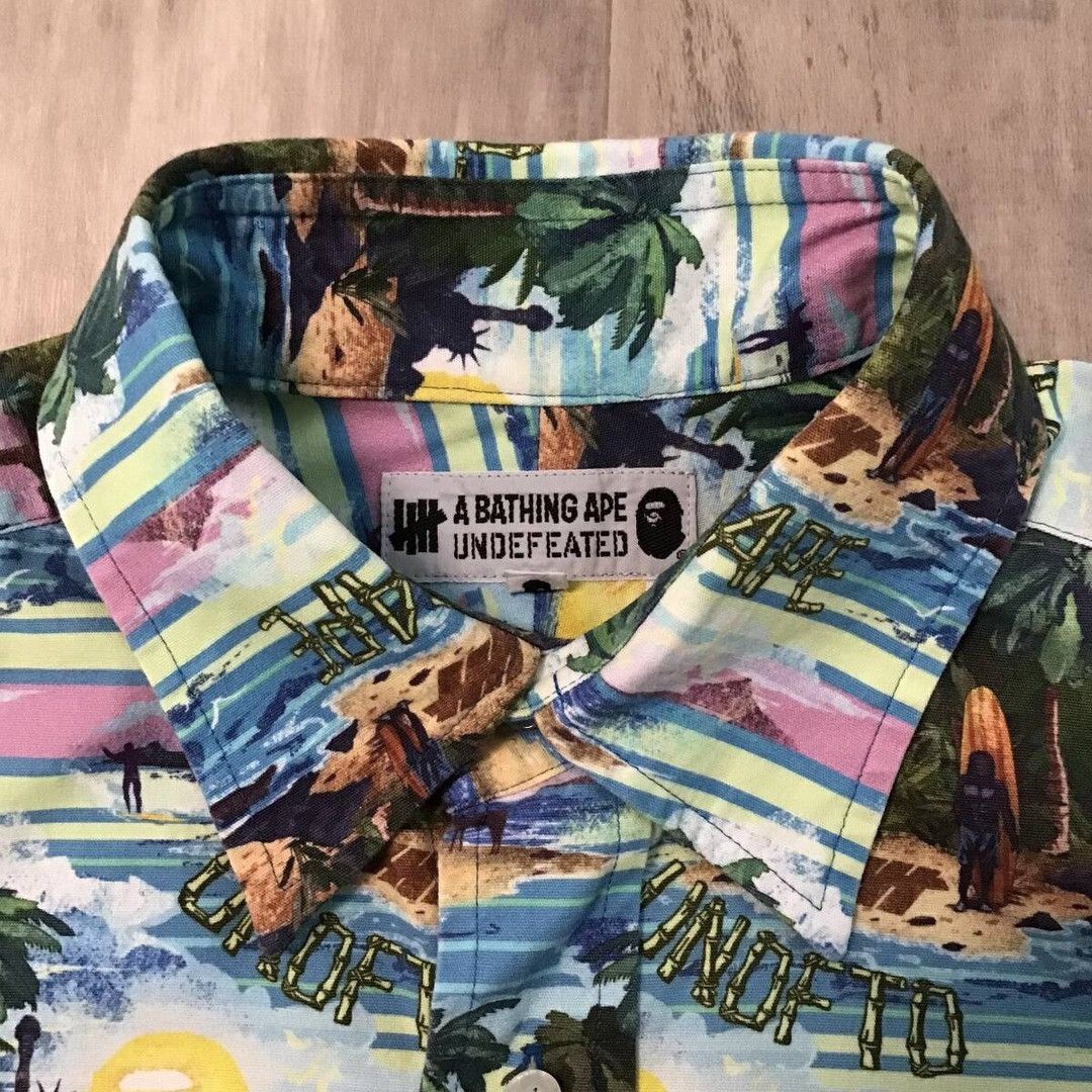 Bape × Undefeated BAPE × Undefeated Short Sleeve Shirt a bathing ape Size US M / EU 48-50 / 2 - 4 Thumbnail