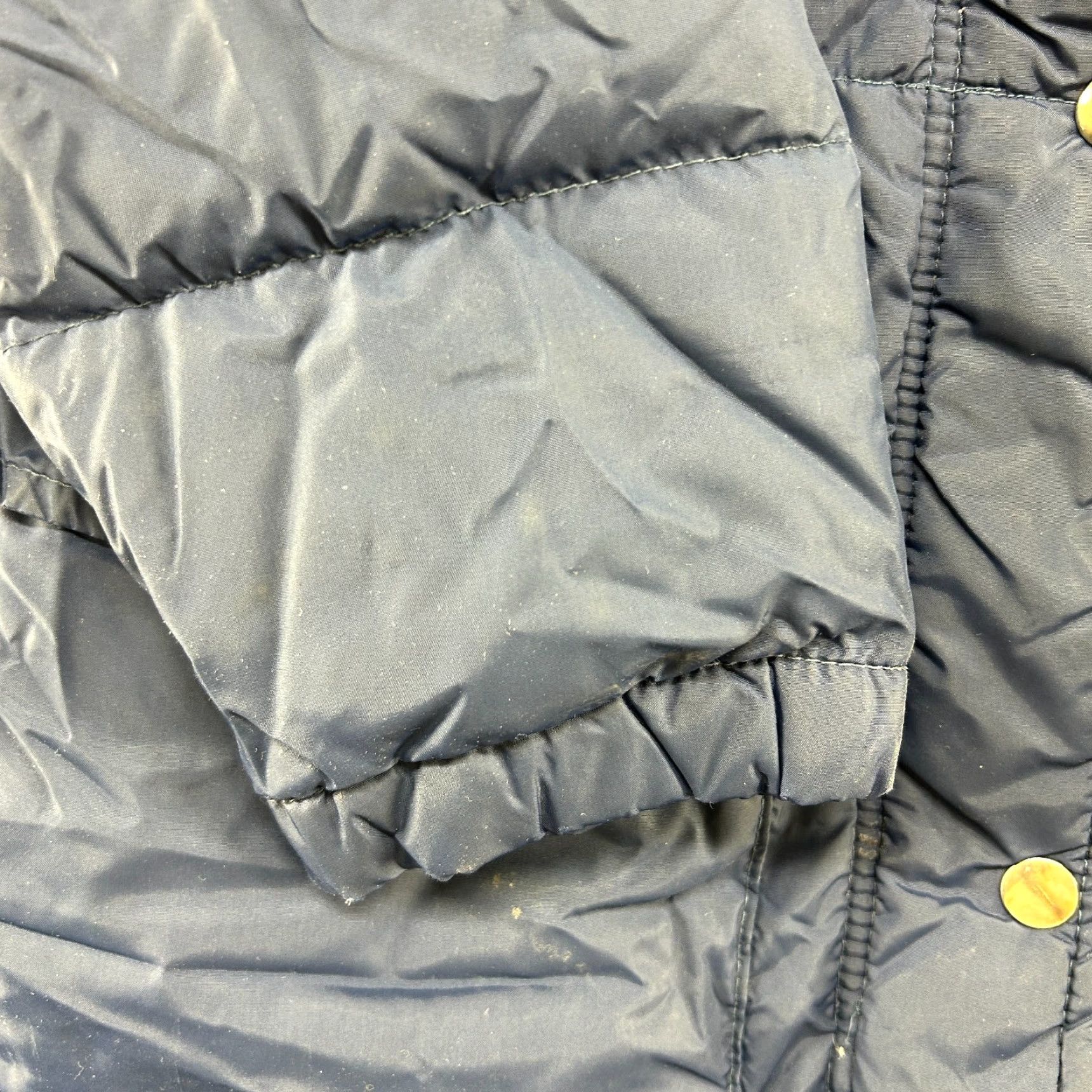 Vintage VINTAGE Golden Fleece Jacket Mens M Blue Navy Puffer Parka Goose Down Talon 70s Down Full Zip 90s Packable Logo Mens Size US M / EU 48-50 / 2 - 2 Thumbnail