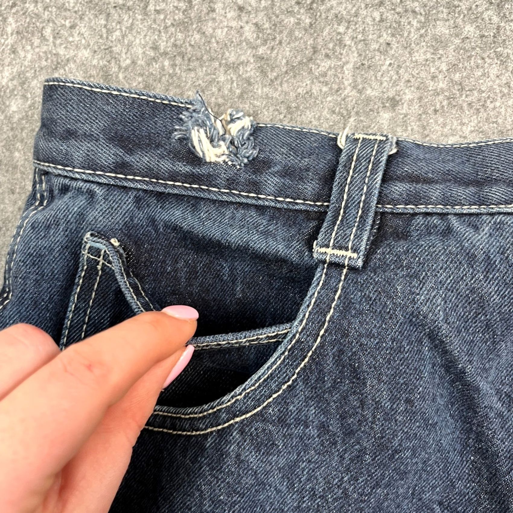Southpole VINTAGE Southpole Mens Denim Shorts Bermuda Denim 90s Y2K Grunge Hiphop Blue VTG 90s Mens Shorts W40 Waist 40 Casual Knit Bermuda Size US 40 / EU 56 - 7 Thumbnail
