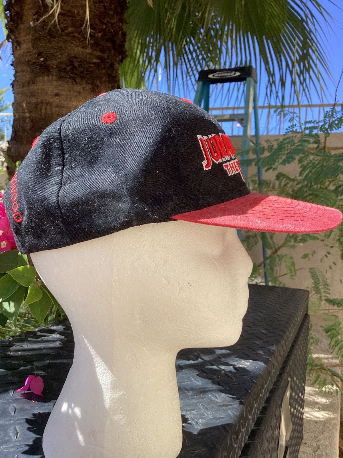 Universal Studios 90s Universal Studios Hollywood Jurassic Park snapback hat Size ONE SIZE - 2 Thumbnail