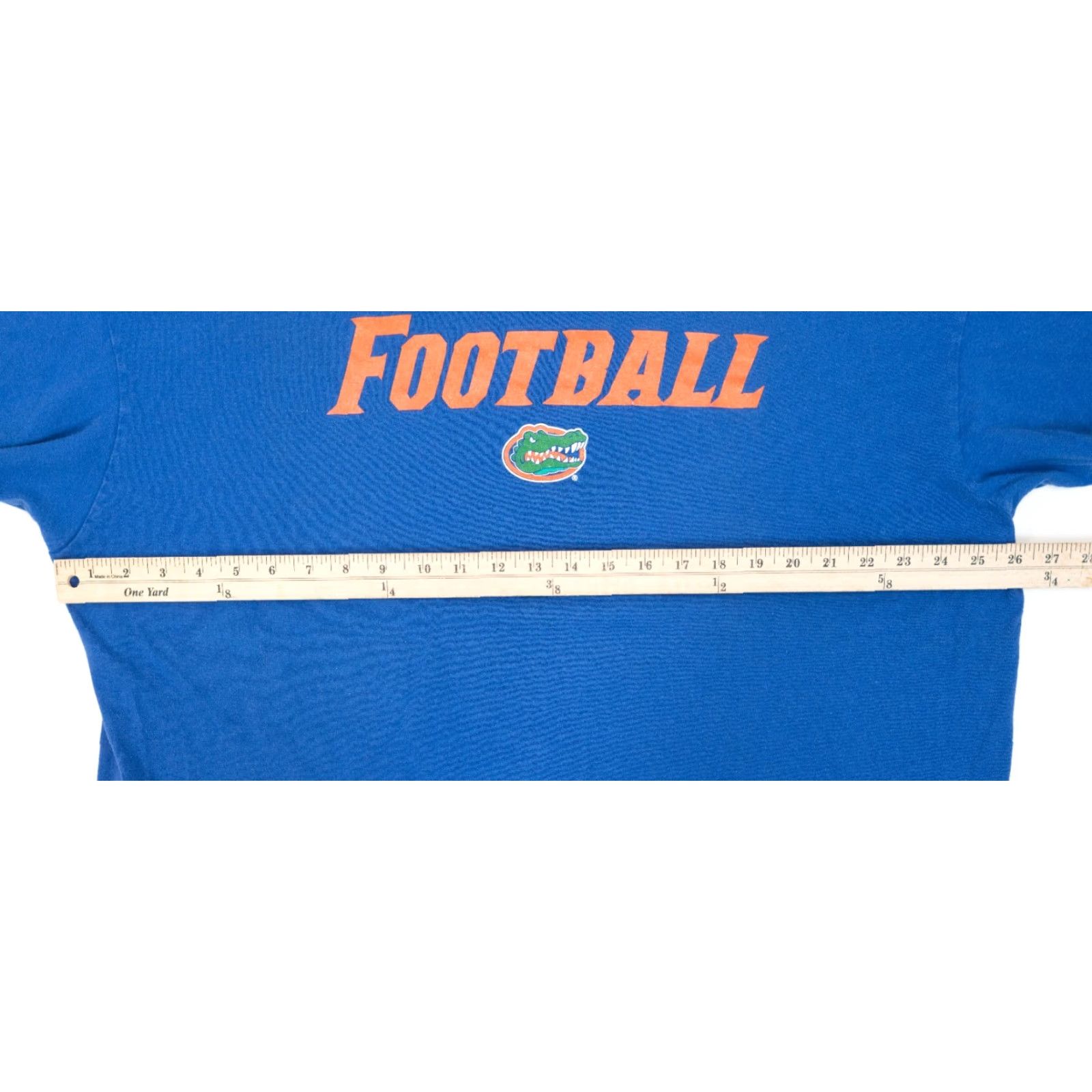 Nike VINTAGE Nike Center Swoosh Florida Gators T-Shirt 2XL Football NCAA Mens Shirts, Blue, 1990s, VTG, Logo, Short Sleeve, Crew Neck, Cotton Size US XXL / EU 58 / 5 - 6 Thumbnail