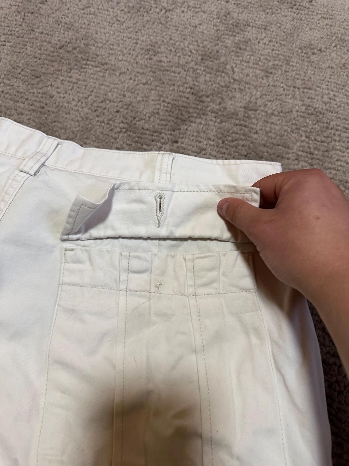 Stussy Vintage 80s Stussy Cargo Shorts White Sz 36 Size US 36 / EU 52 - 11 Thumbnail