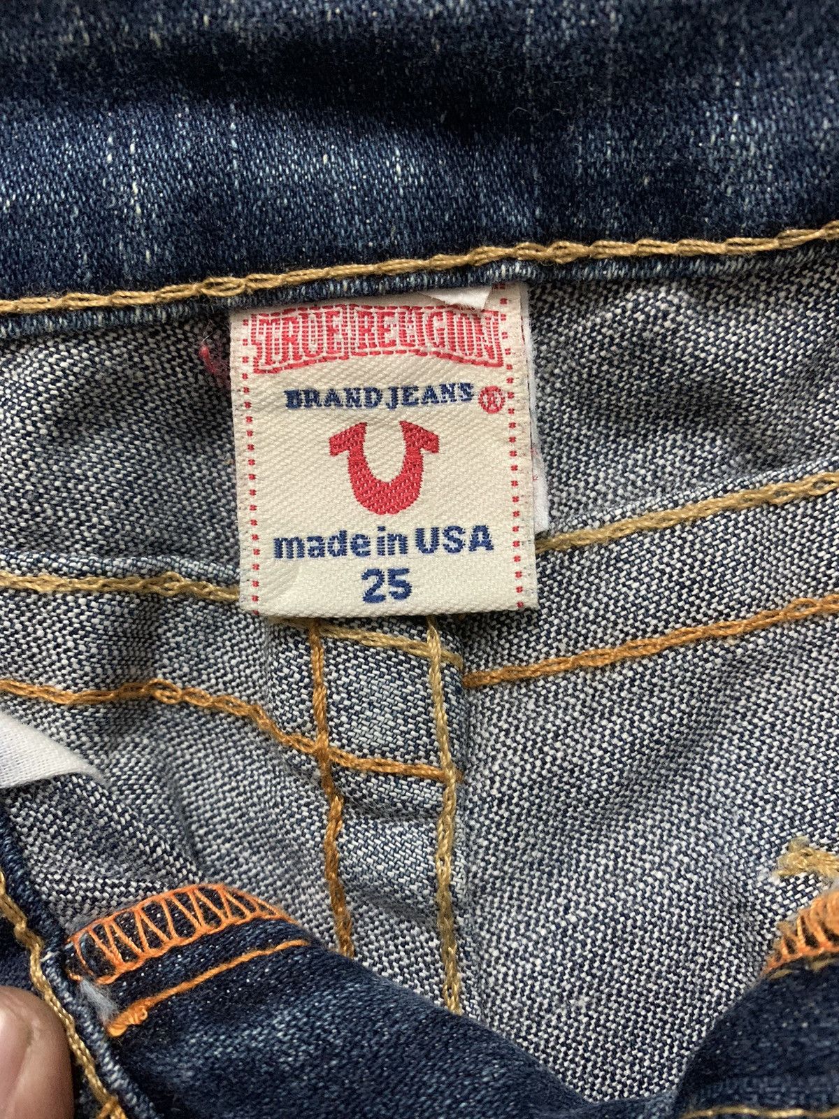 True Religion True Religion Distressed Flare Denim Size 26" / US 2 / IT 38 - 10 Thumbnail