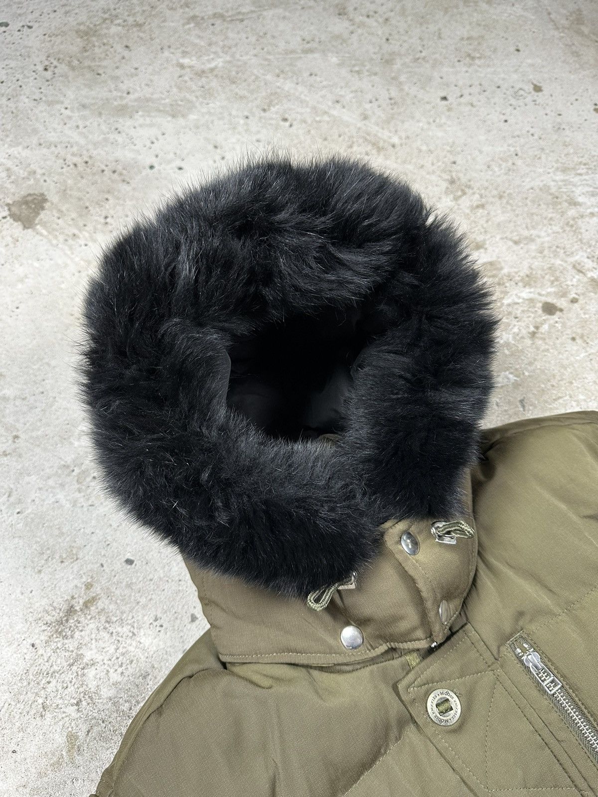 Moose Knuckles ‼️ Moose Knuckles 3Q Khaki Jacket Fur Size US XL / EU 56 / 4 - 10 Thumbnail