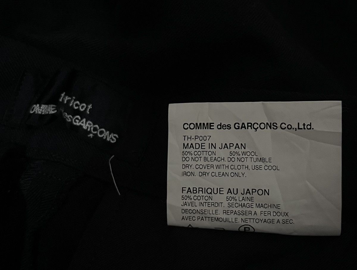 Comme des Garcons Vintage tricot cdg AD2011 dark navy wool blend trousers Size US 28 / EU 44 - 3 Thumbnail