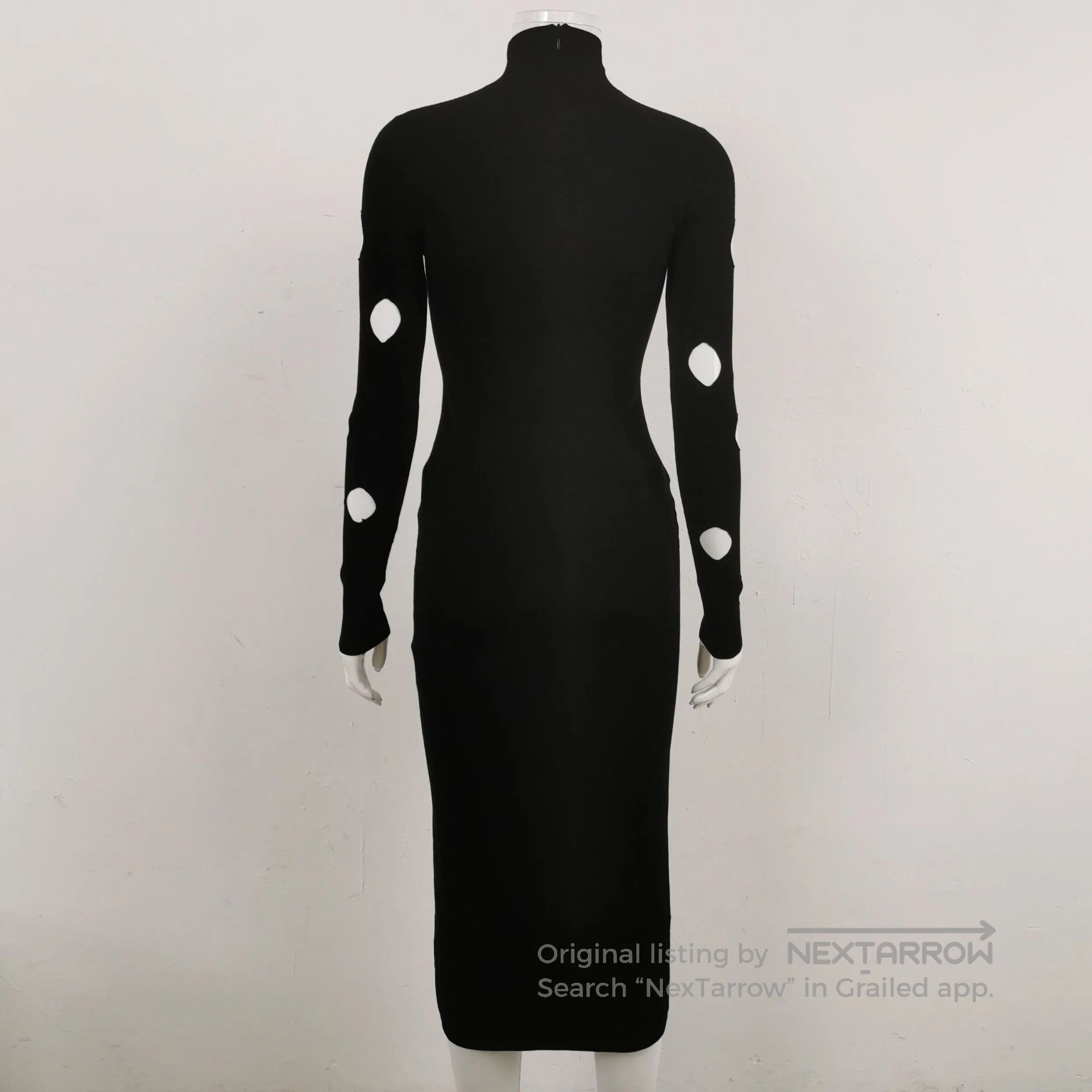 Prada Prada Logo High Neck Dress . Size S / US 4 / IT 40 - 1 Thumbnail