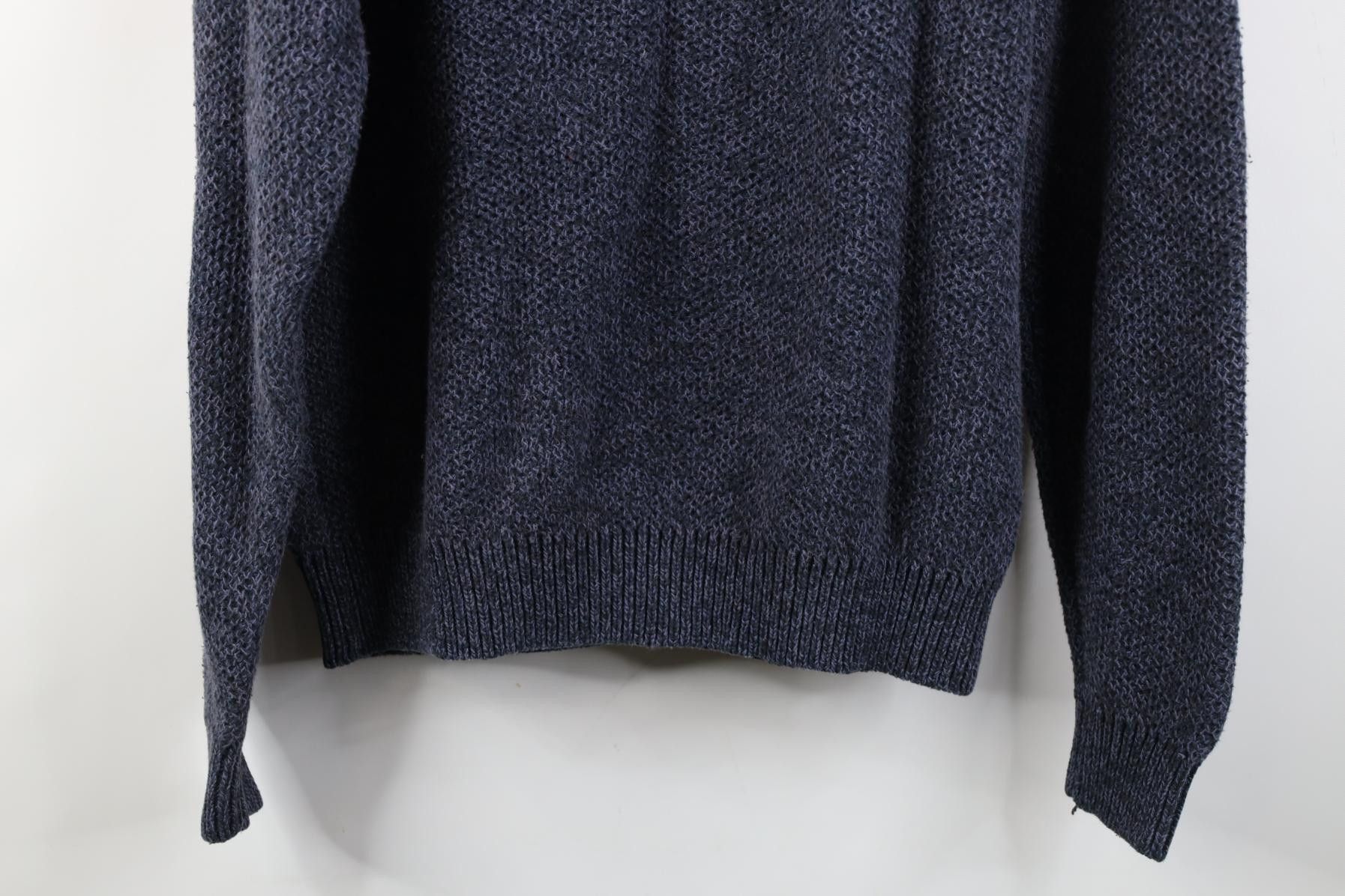 Vintage Vintage 90s Streetwear Cotton Weave Knit Crewneck Sweater Size US M / EU 48-50 / 2 - 10 Thumbnail