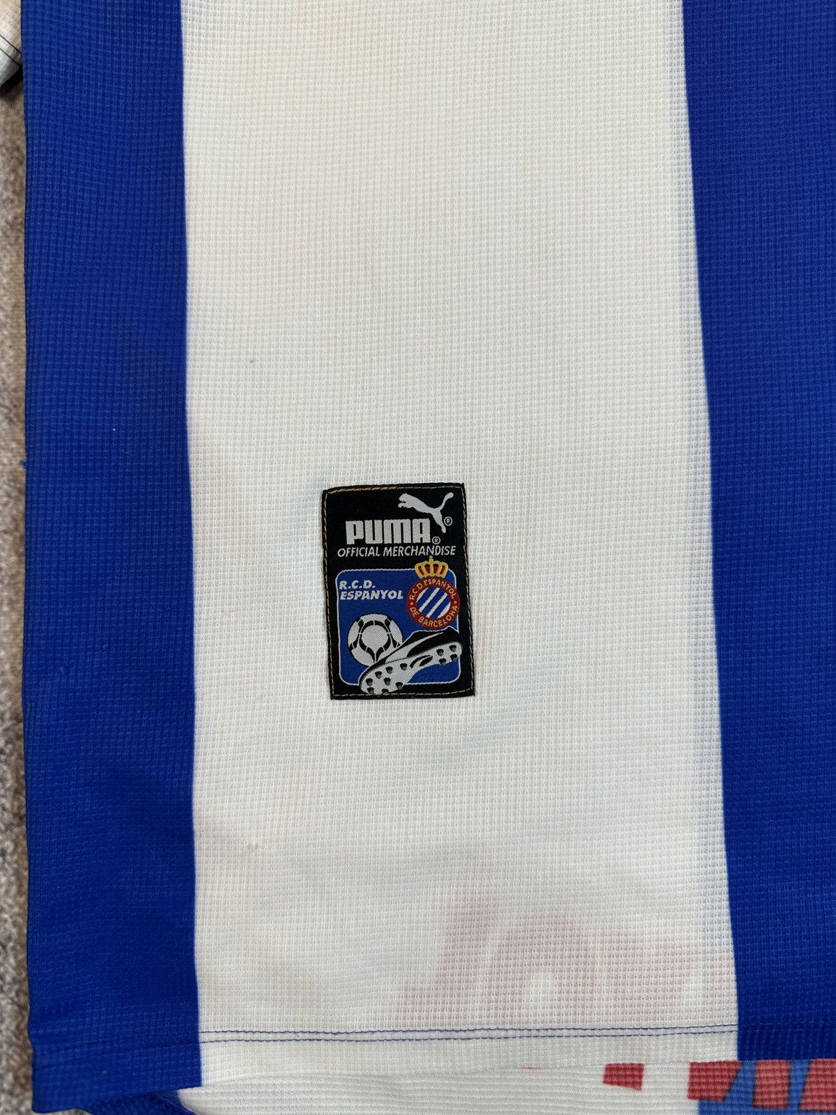 Puma Vintage Puma RCD Espanyol 90s Soccer Jersey Blokecore XL VTg Size US XL / EU 56 / 4 - 2 Thumbnail