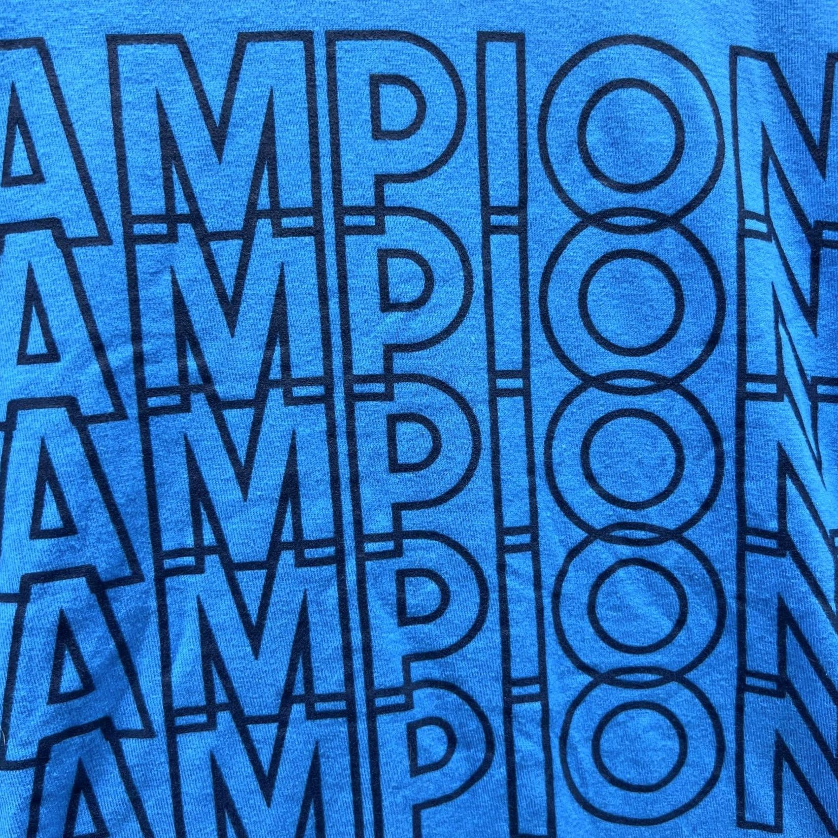 Champion Champion Shirt Men XL Blue Authentic Crewneck Logo C XL T-Shirt Size US XL / EU 56 / 4 - 6 Thumbnail