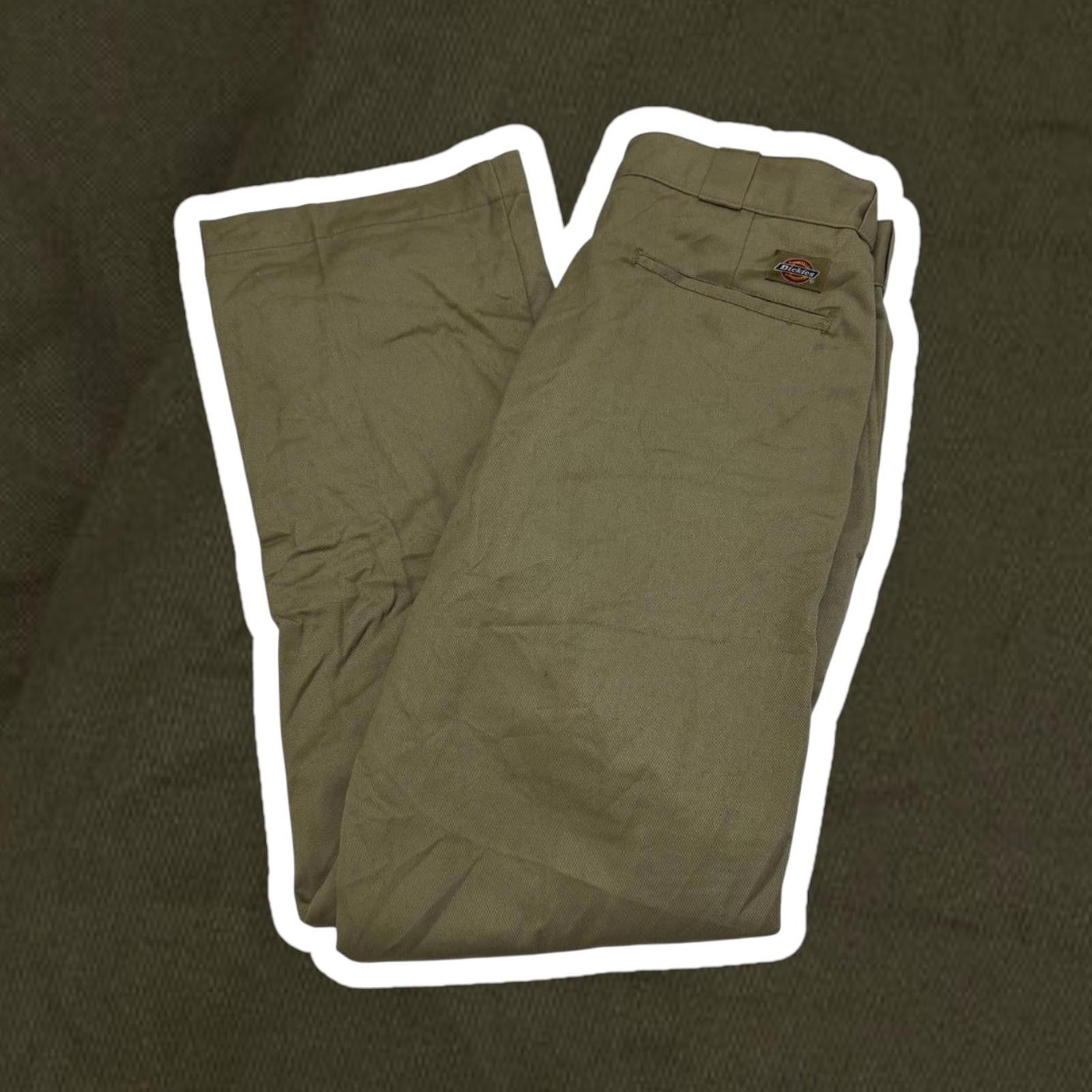 Dickies Dickies Men's Khaki Work Pants Size US 33 - 1 Thumbnail