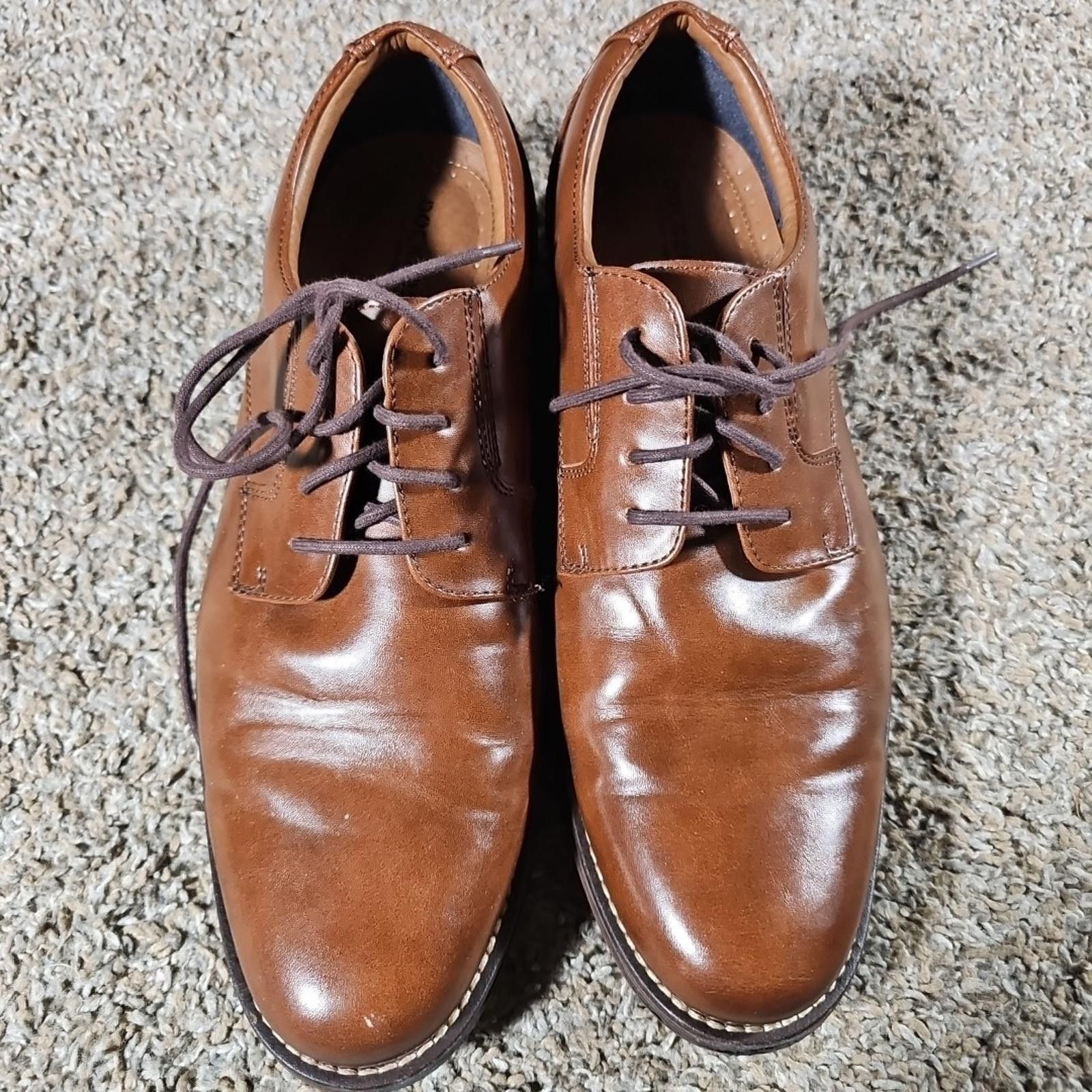 Dockers Dockers 90-36896 10M Brown Oxford Dress Shoes Size US 10 / EU 43 - 2 Thumbnail