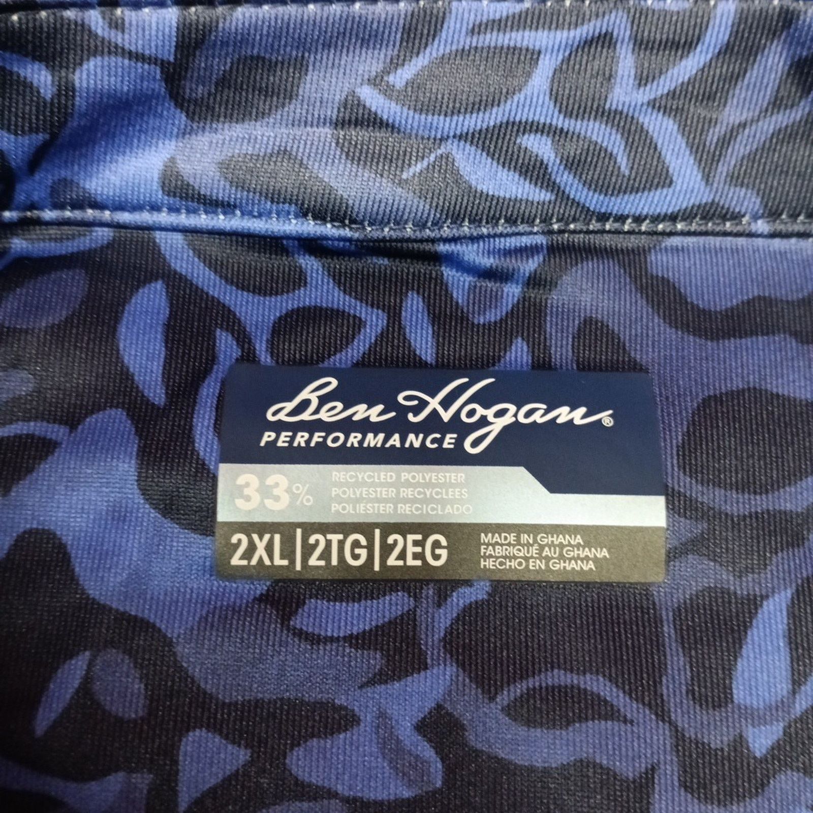 Other Ben Hogan Polo Shirt Mens Size 2XL 44/46 Peacoat Blue UPF 15 Size US XXL / EU 58 / 5 - 3 Thumbnail