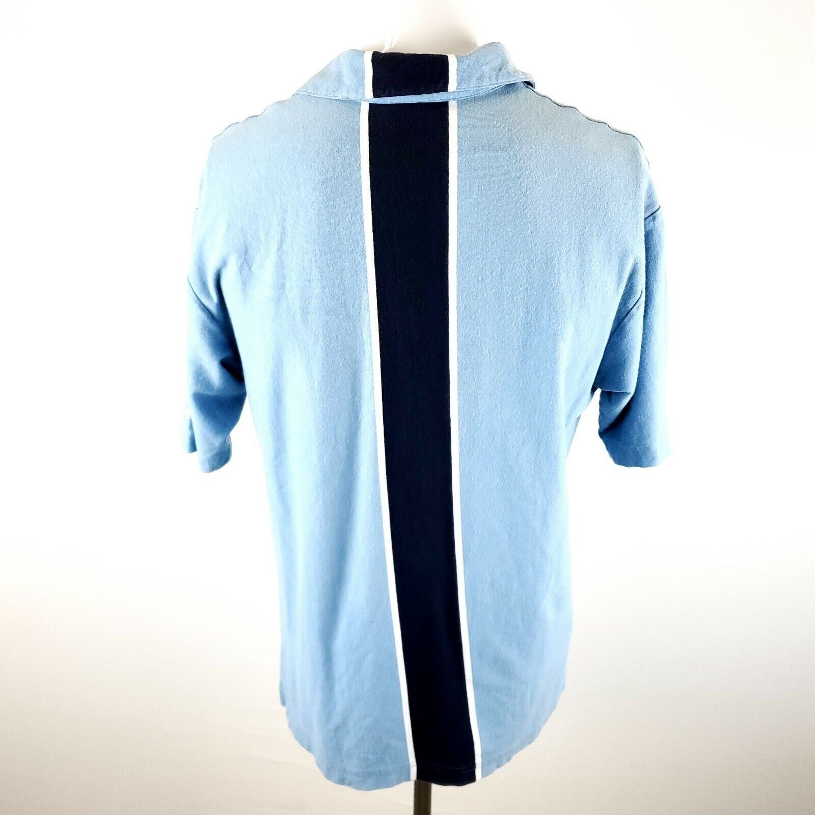 Nike Nike Small Blue Back Stripe Polo Size US S / EU 44-46 / 1 - 4 Thumbnail