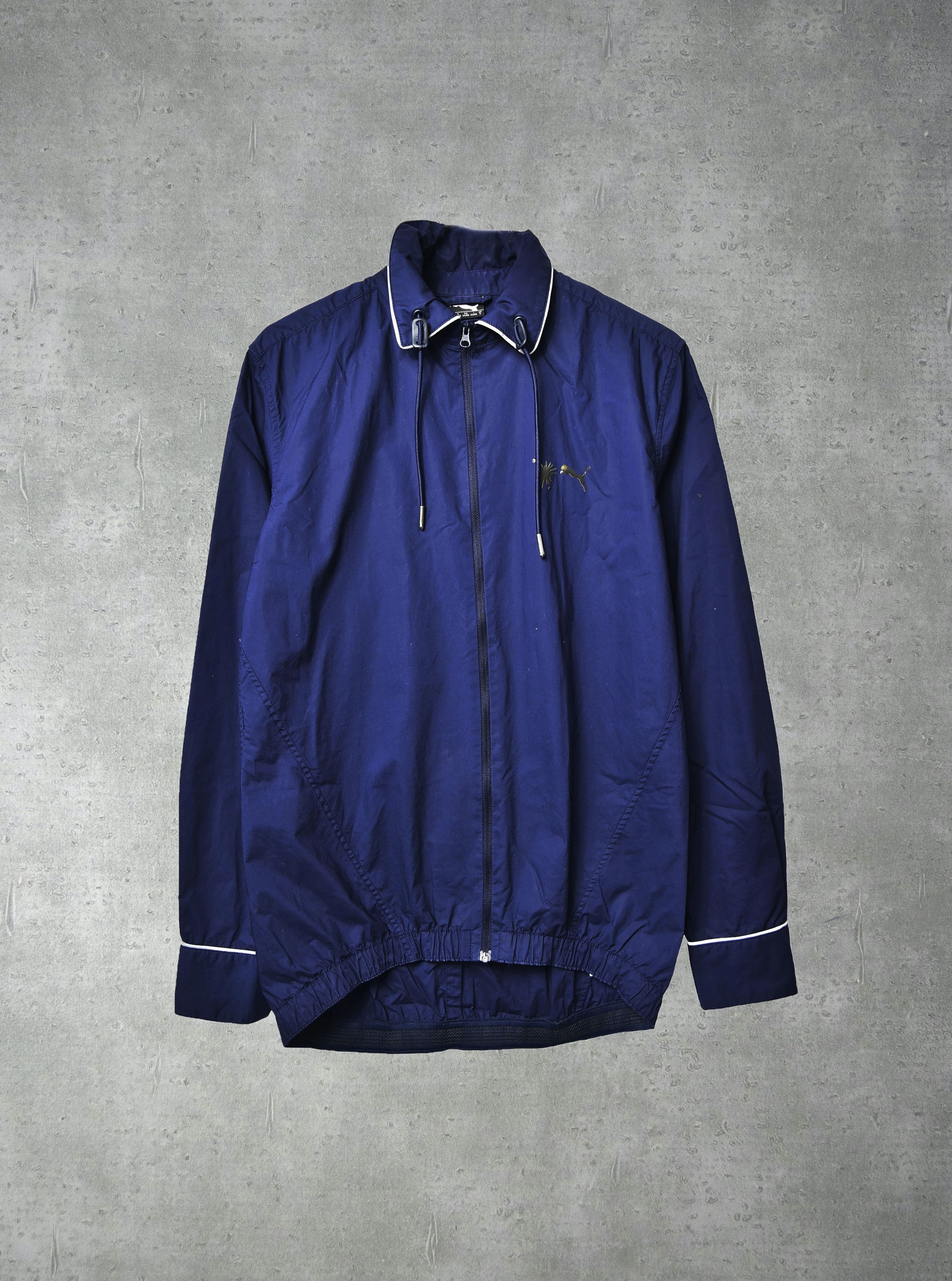 image of Miharayasuhiro x Puma Mihara Yasuhiro/puma Nylon Shirt/12734 - 0325 50 in Navy, Men's (Size Small)