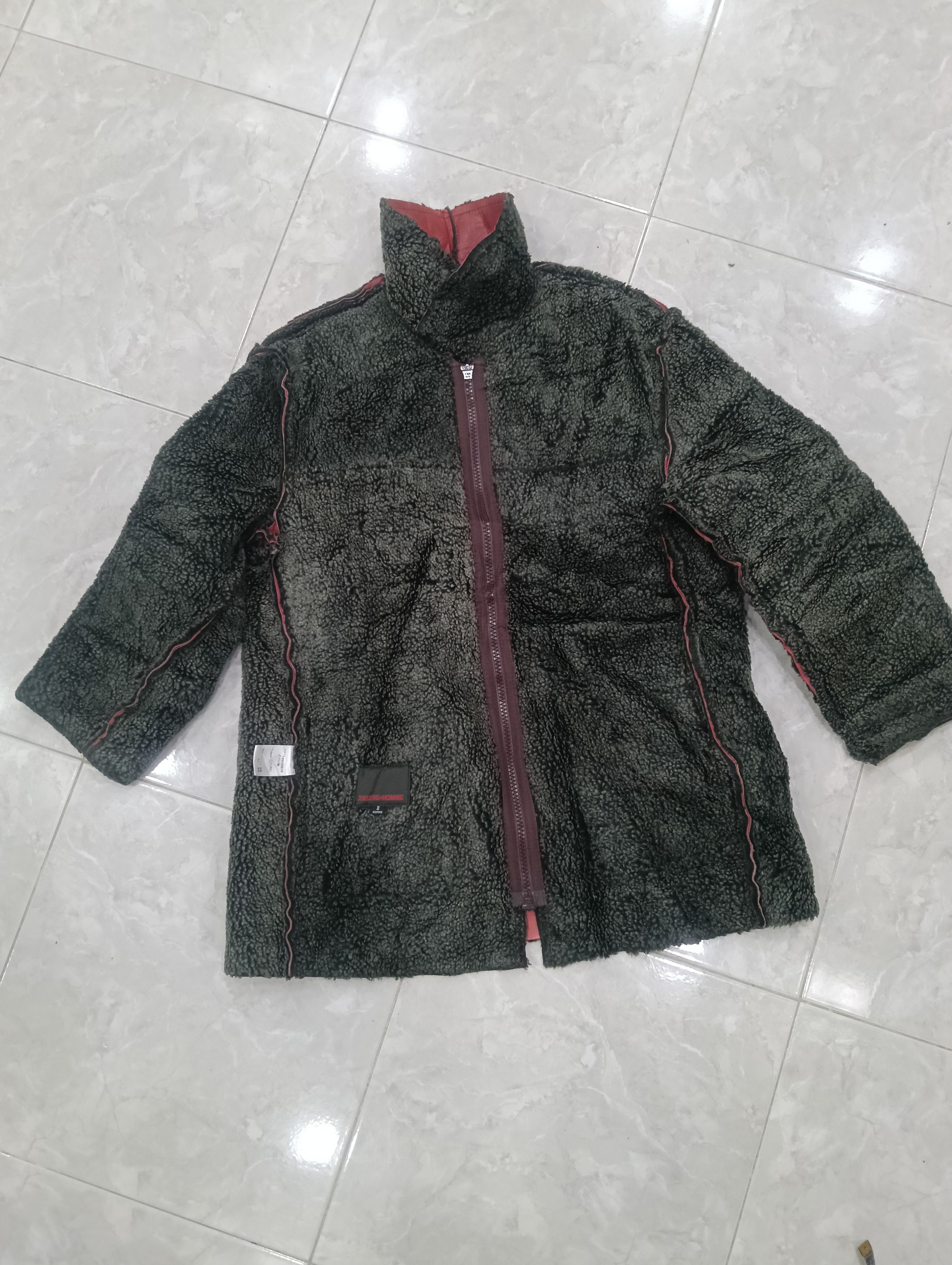291295=Homme Great Shearling Leather Jacket By 291295=Homme Size US XL / EU 56 / 4 - 5 Thumbnail