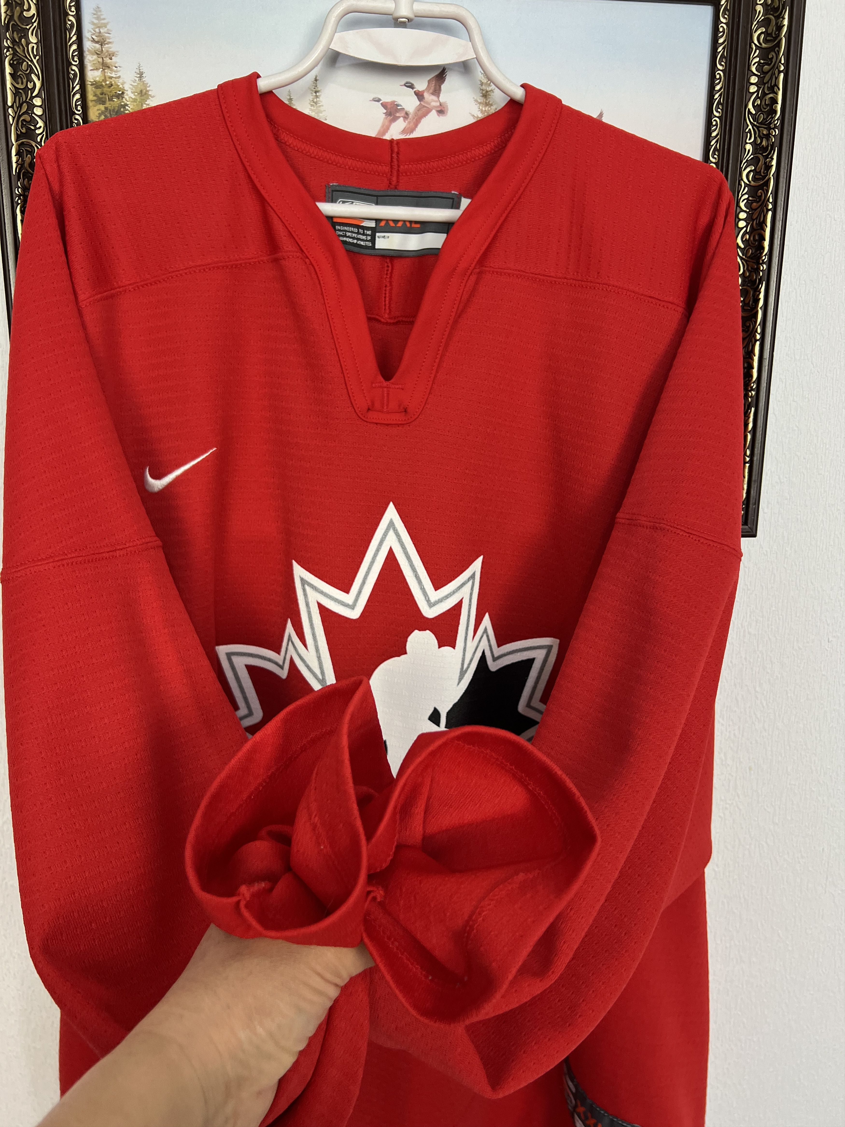 Nike Vintage National Team Canada Ice Hockey Jersey Shirt Trikot Size US XXL / EU 58 / 5 - 6 Thumbnail
