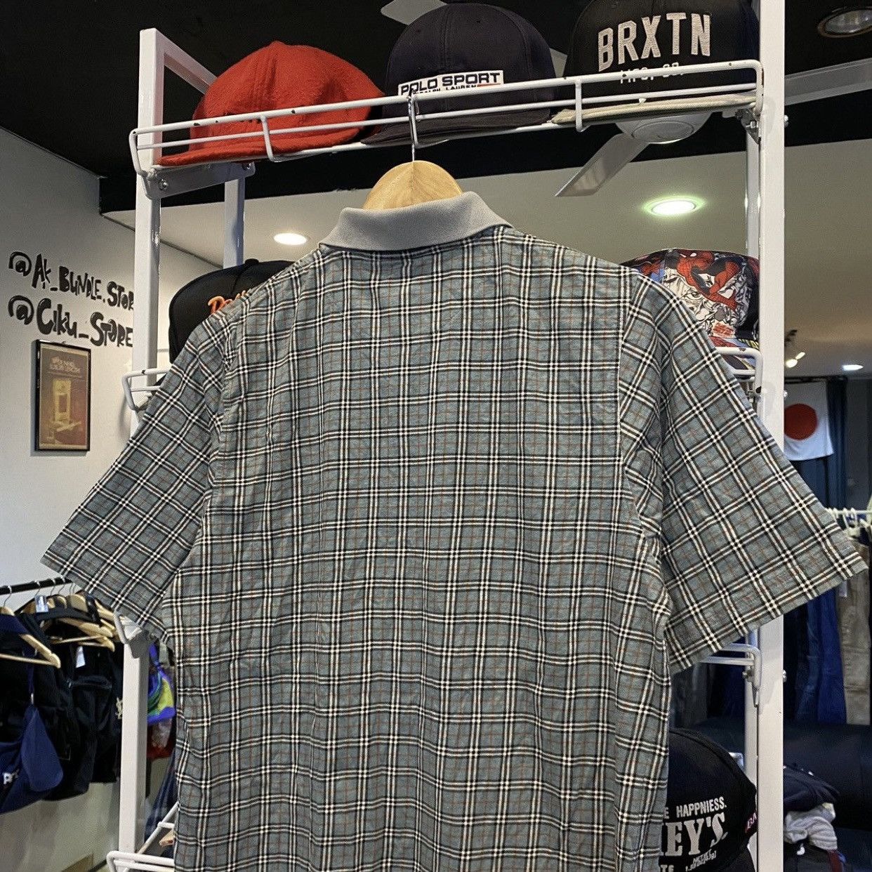 Burberry BURBERRY LONDON NOVA CHECK POLO T-SHIRT Size US M / EU 48-50 / 2 - 9 Thumbnail