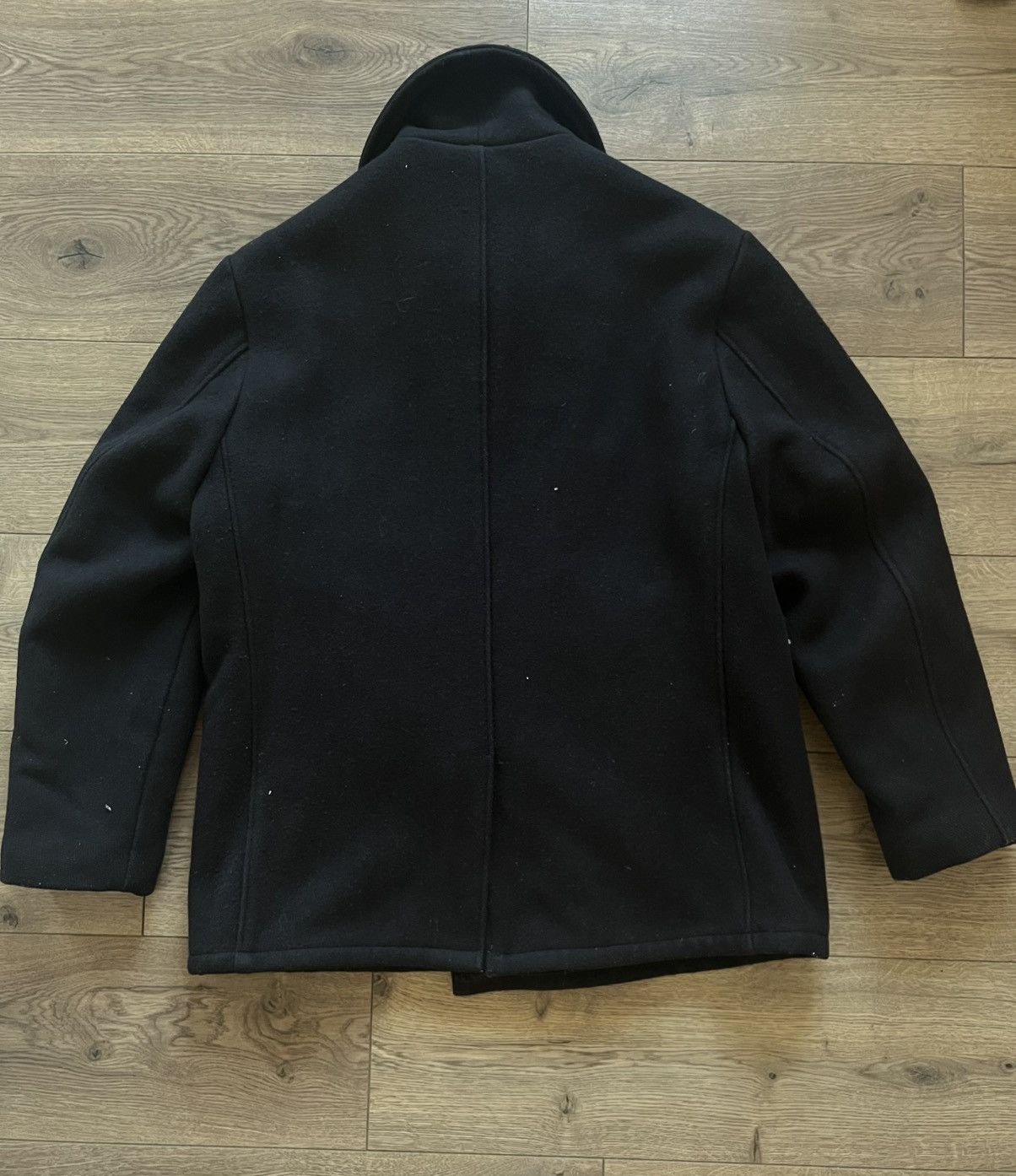 Schott Schott Pea Coat NYC US 740N Jacket Size US XL / EU 56 / 4 - 8 Thumbnail