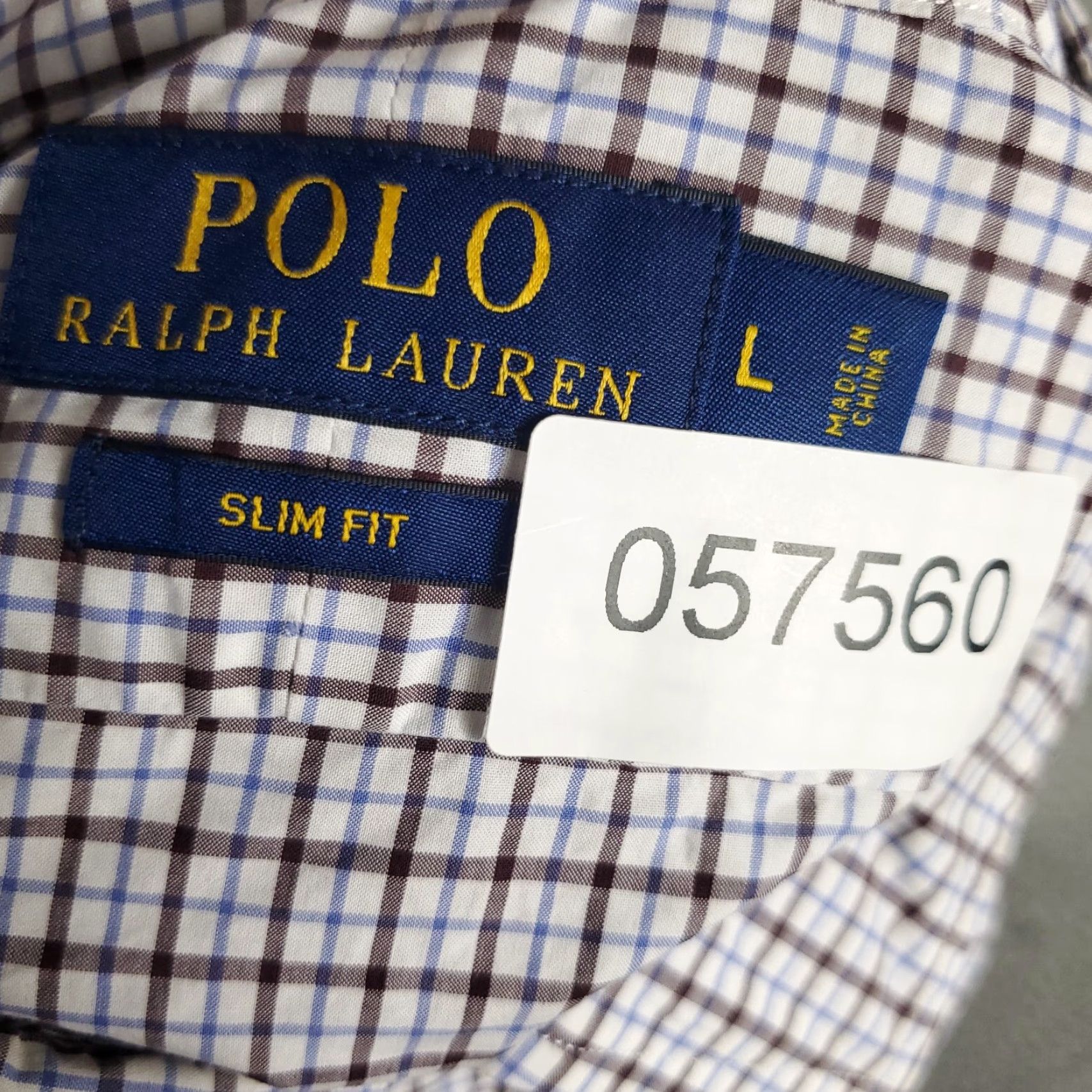 Ralph Lauren Ralph Lauren Shirt Large Blue Plaid Pony Casual Button Up Long Sleeve Classic Mens Size US L / EU 52-54 / 3 - 8 Thumbnail