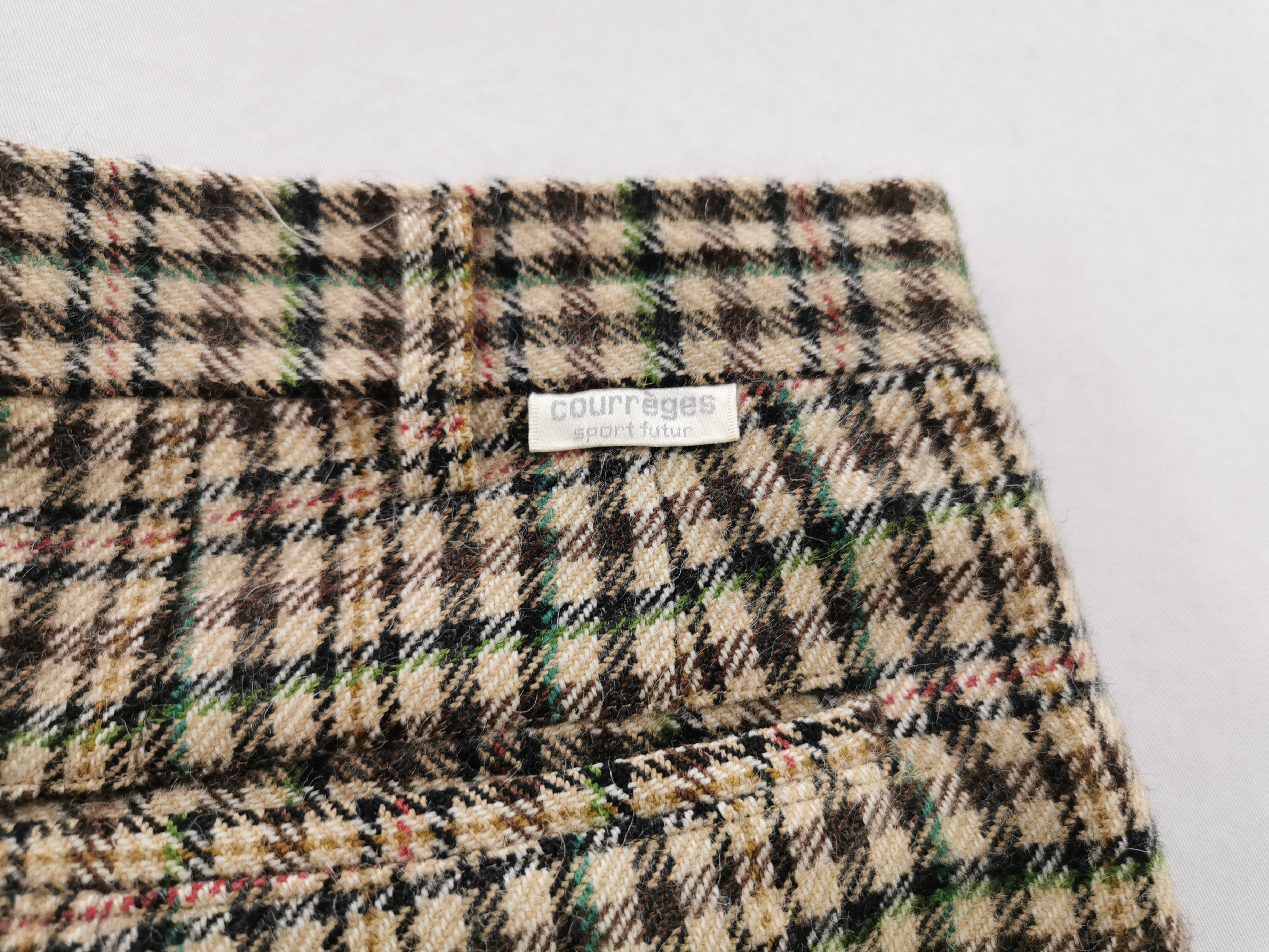 Courreges Vintage 90s Courreges Trouser Wool Pants Womens Size 31 Size 31" - 8 Thumbnail